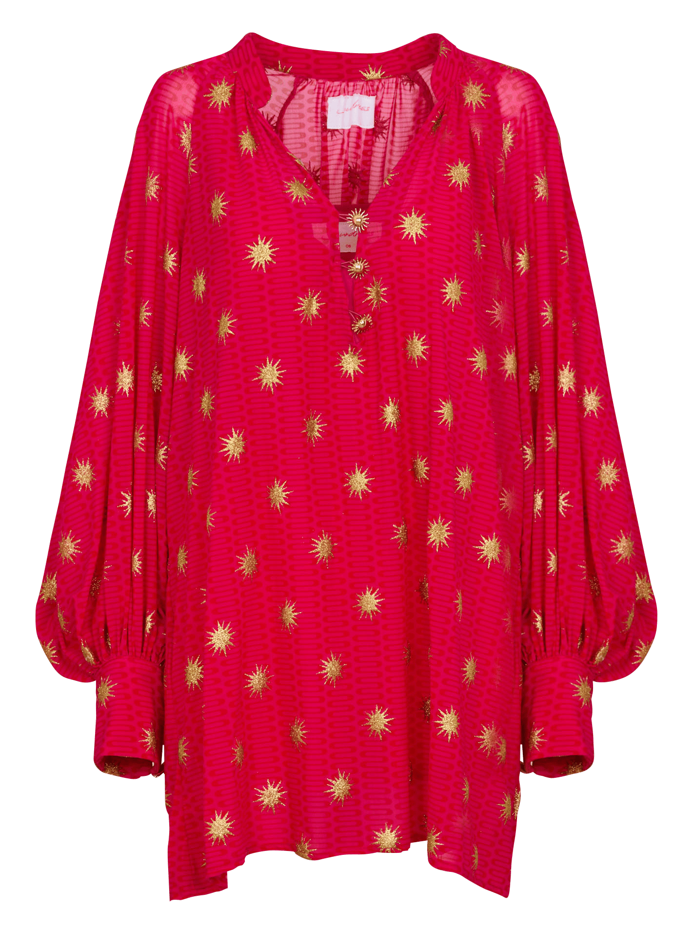 Henley midi dress SUNDRESS Multicolored