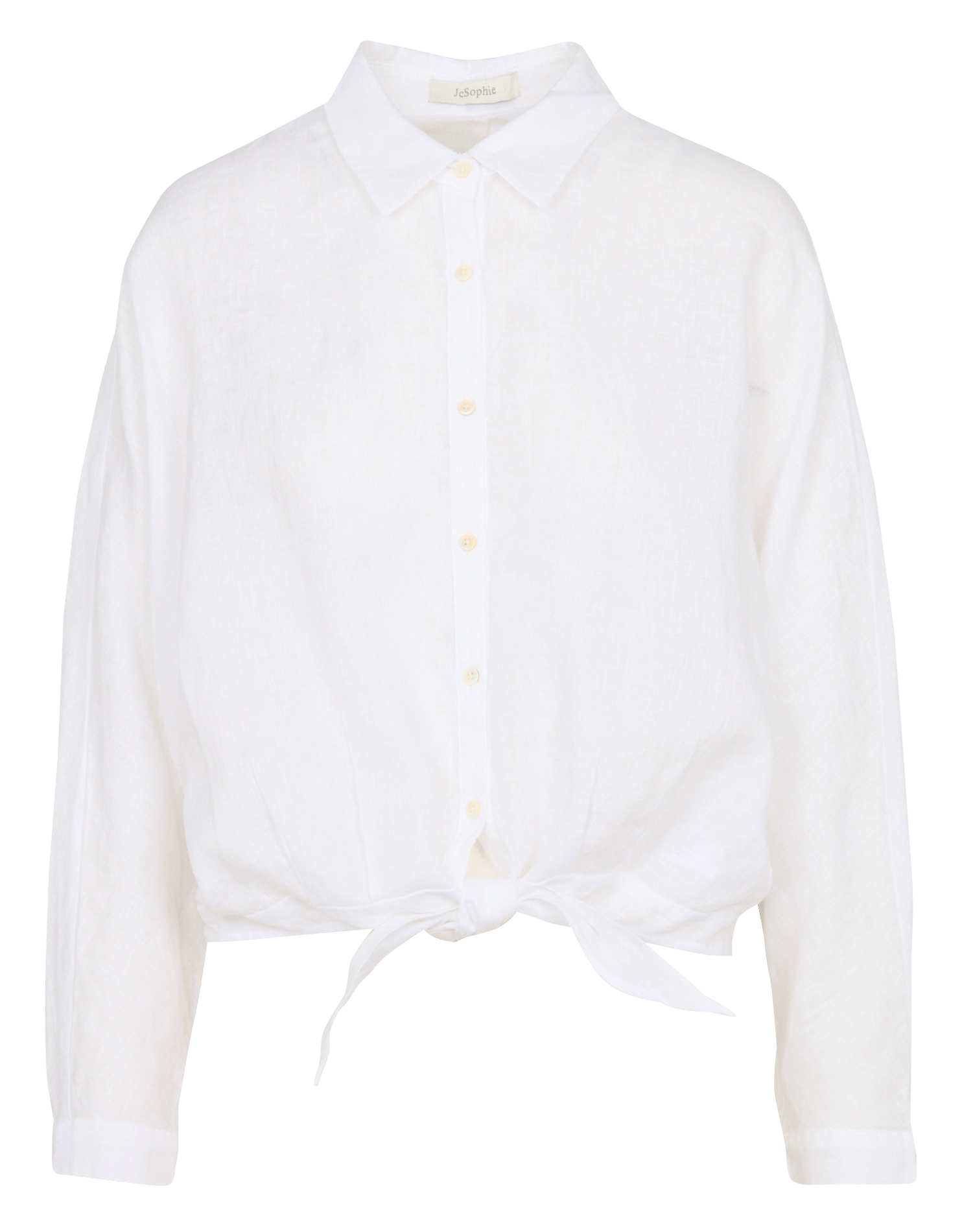 Oversize-Bluse aus Leinen JC SOPHIE Weiss