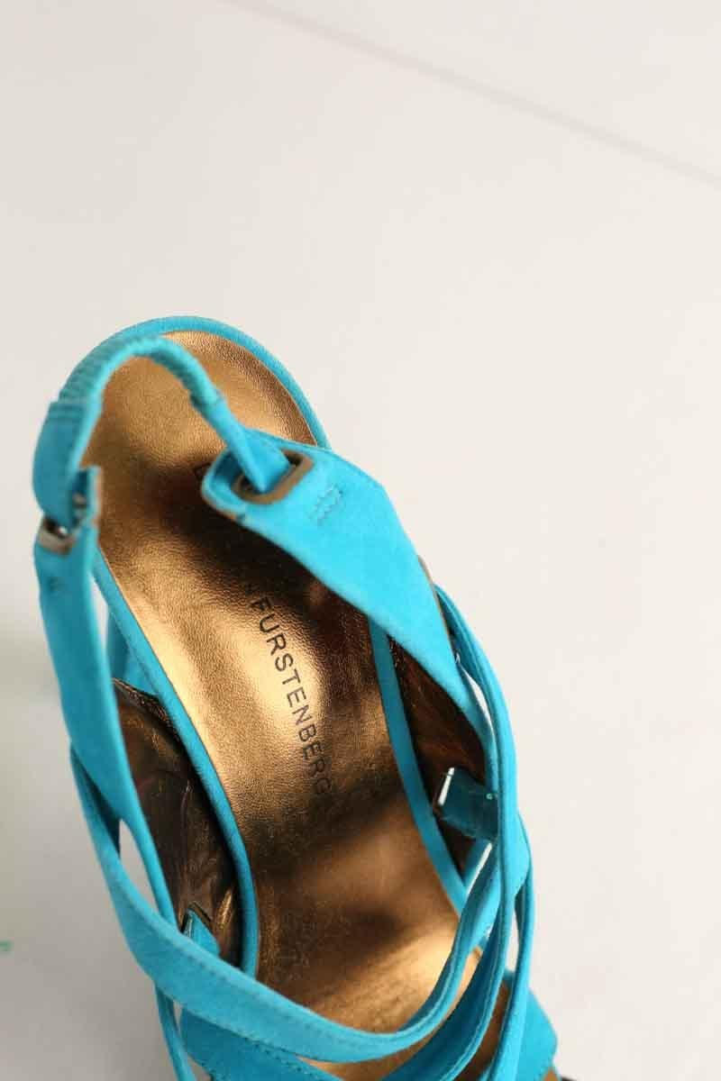 Talons DIANE VON FURSTENBERG - Seconde Main Bleu