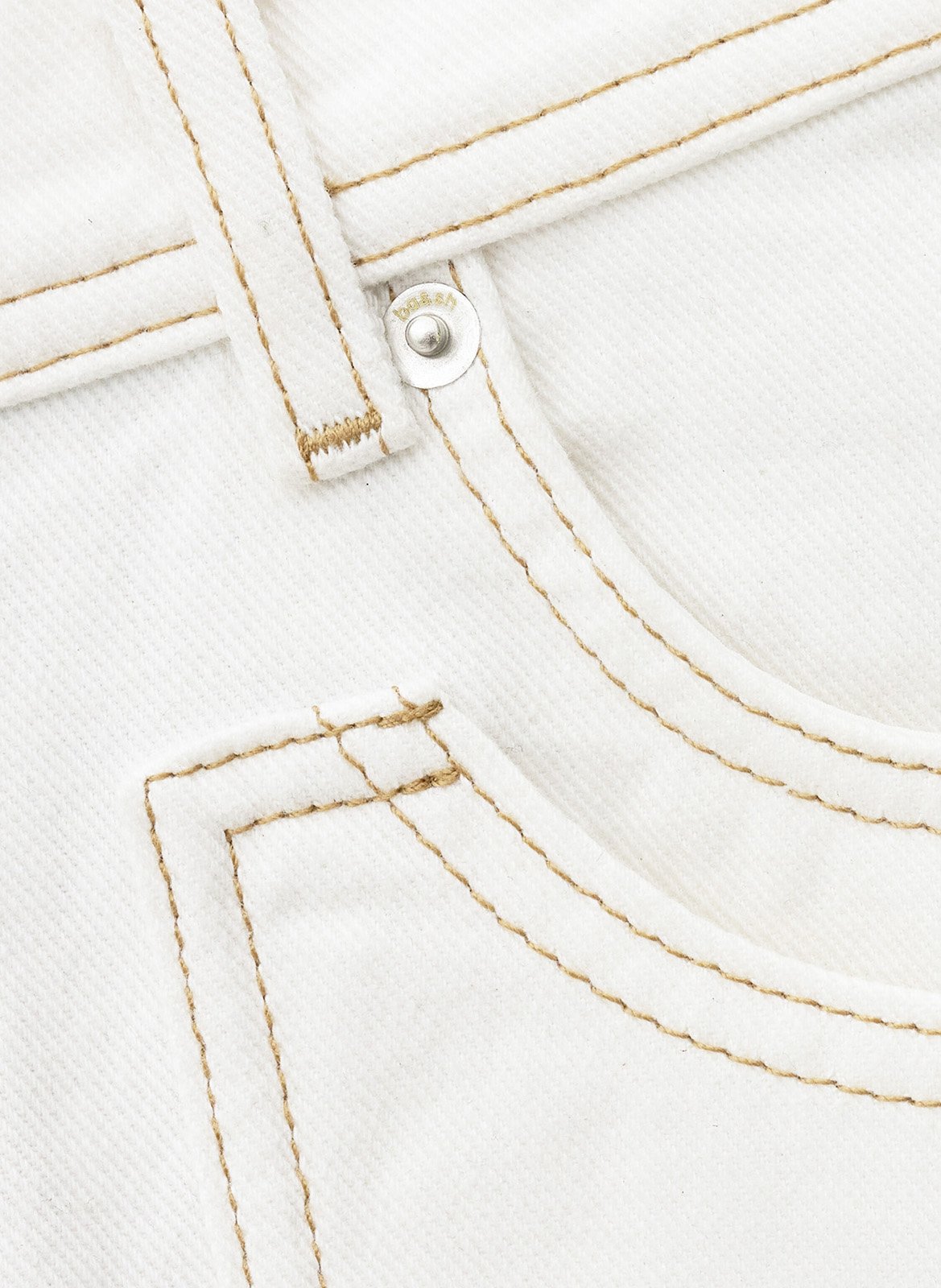 Short droit en coton BA&SH Beige