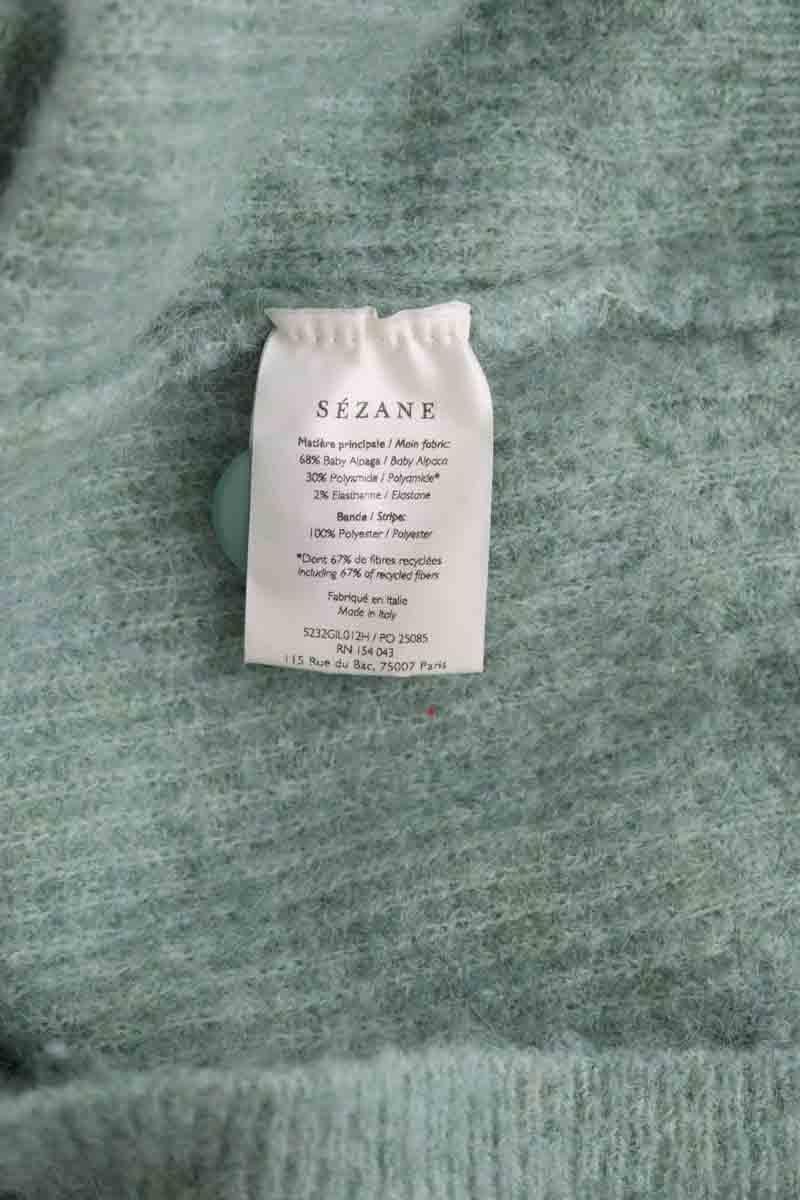 Cardigan SEZANE - Seconde main Vert