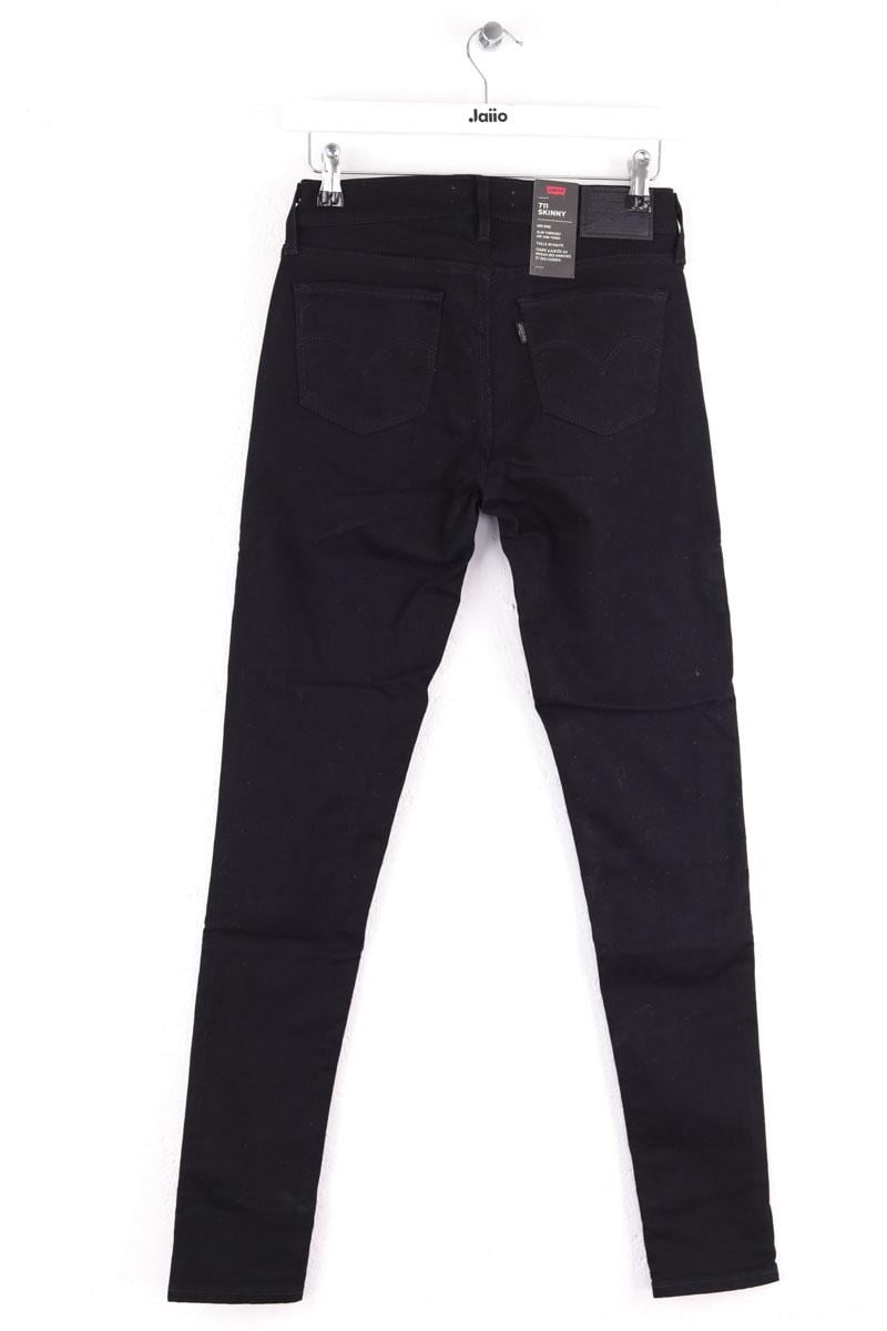 Cropped slim jeans with studs LEVI'S - Seconde main Black