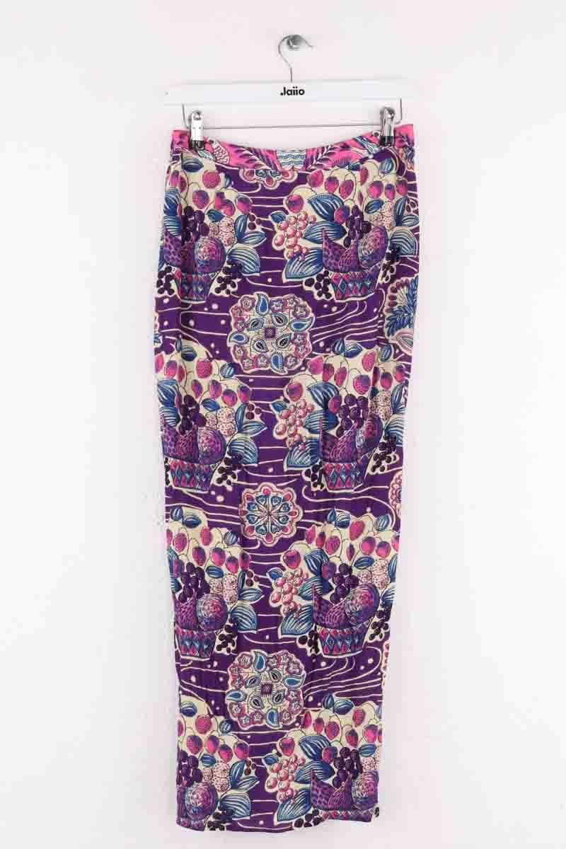 Skirt ANTIK BATIK - Seconde Main Purple