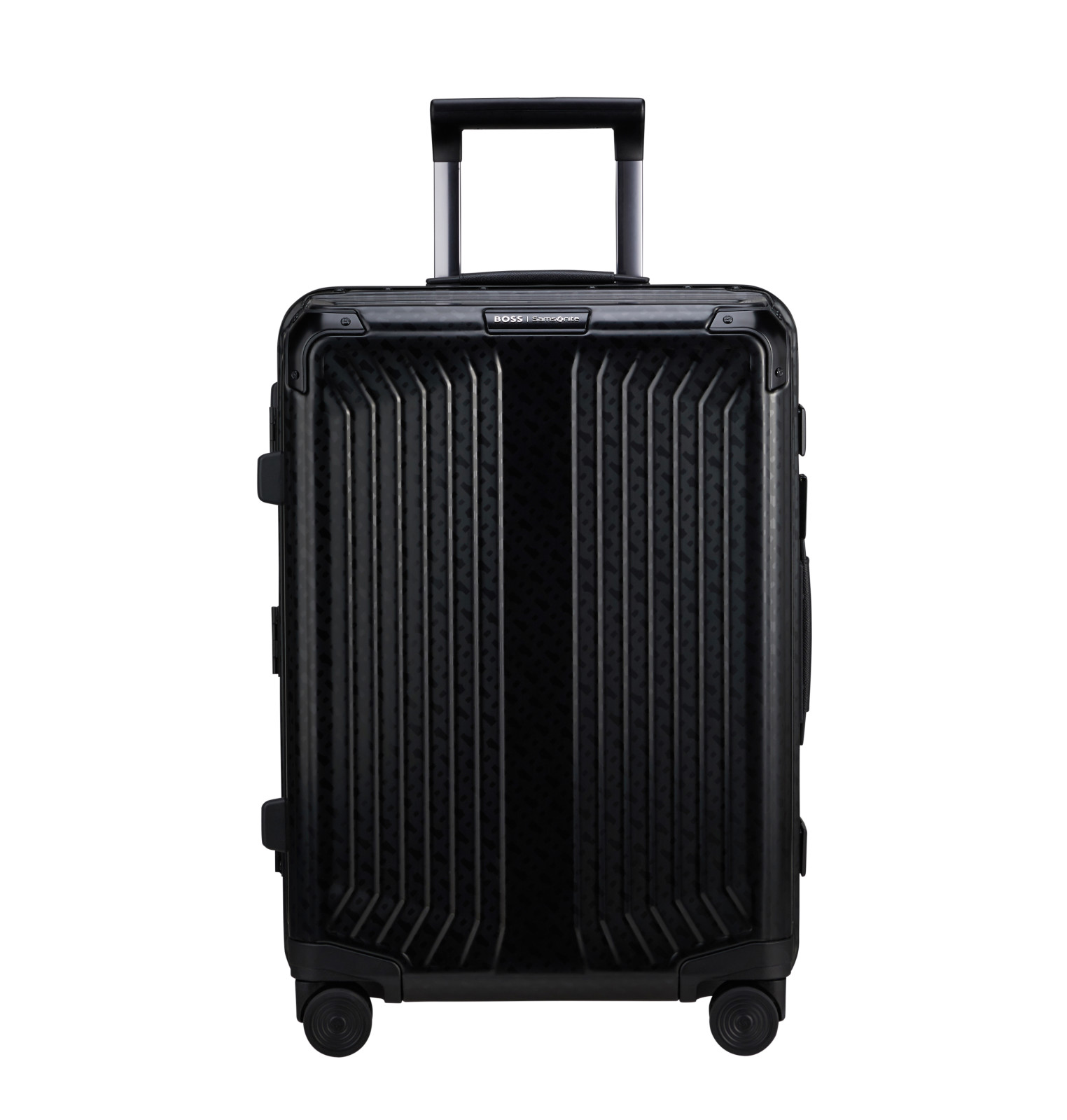 Lite-box alu / boss suitcase 4 wheels size s SAMSONITE Black