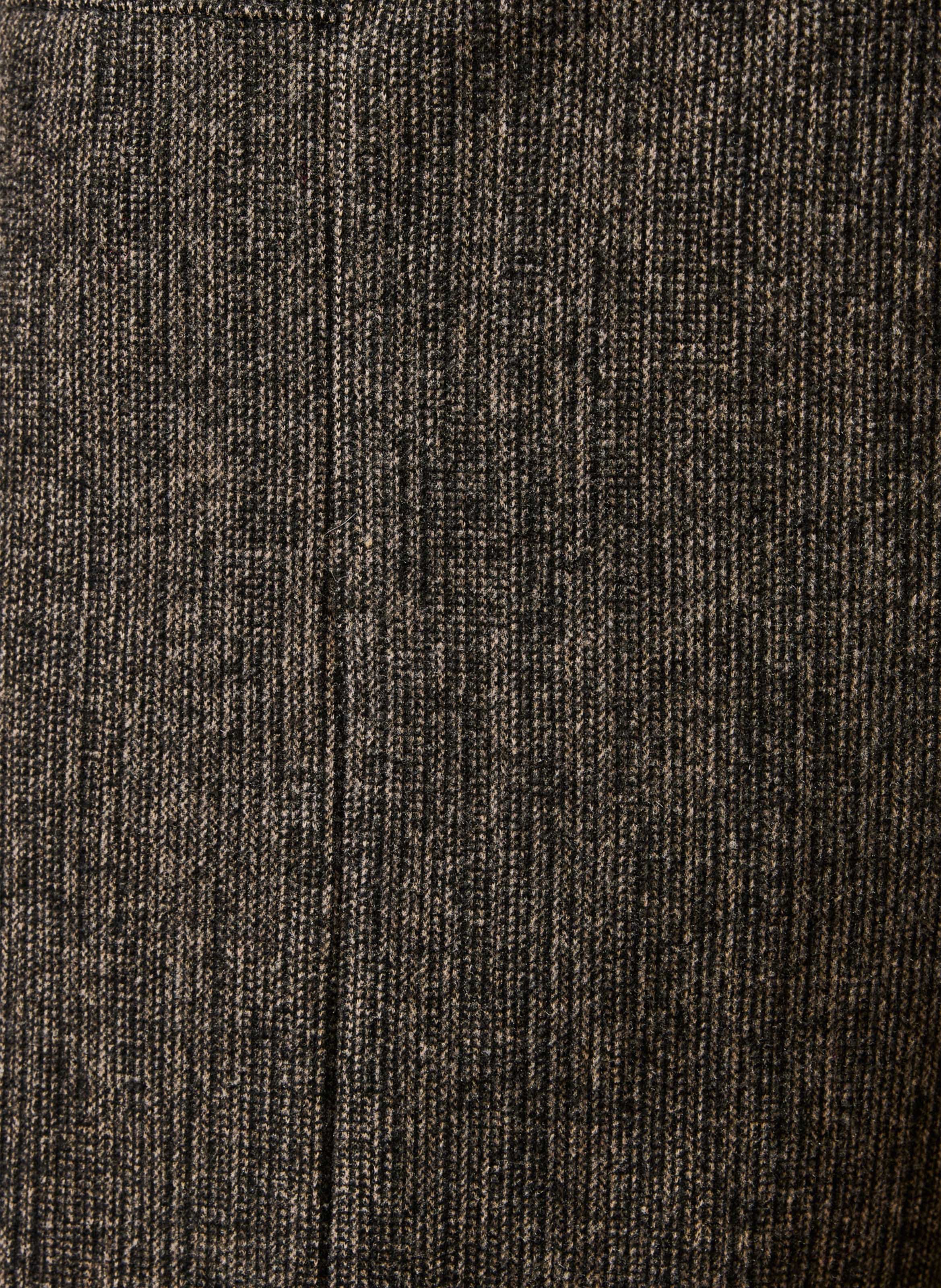 Pantalon droit large effet velours LA FEE MARABOUTEE Marron