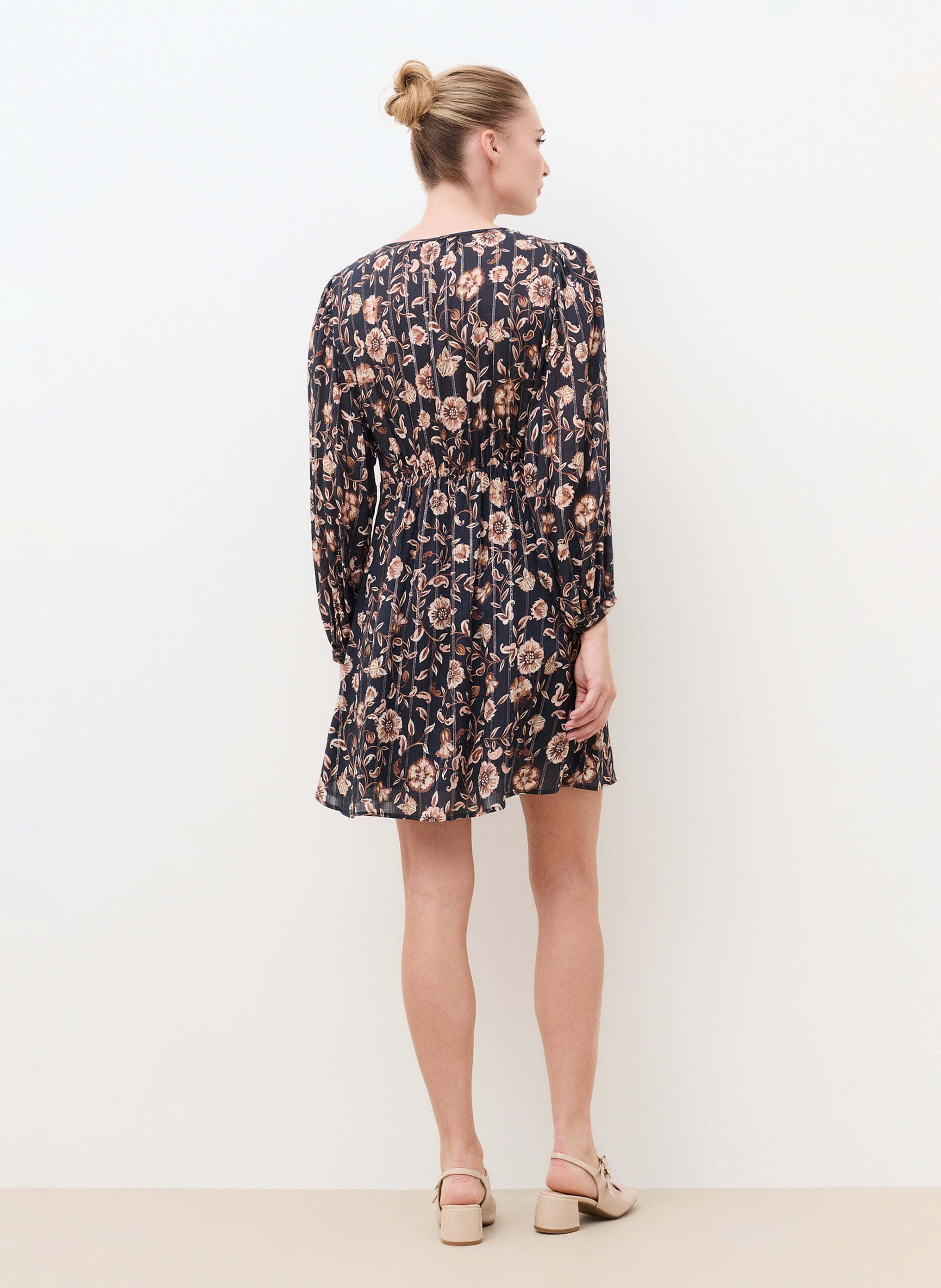 Bedrucktes Kurzkleid CAROLL Mehrfarbig