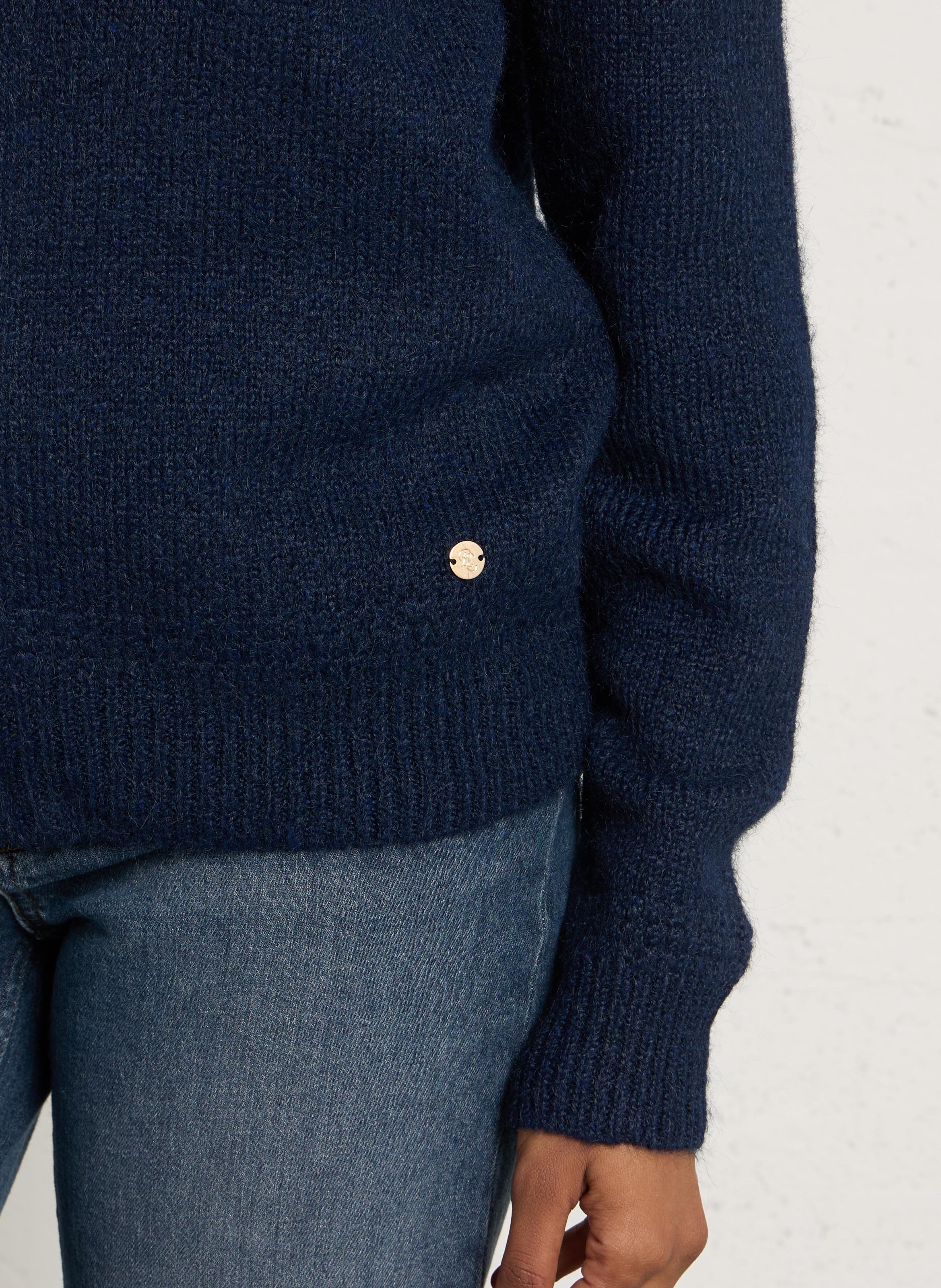Hooded cardigan LA PETITE ETOILE Blue