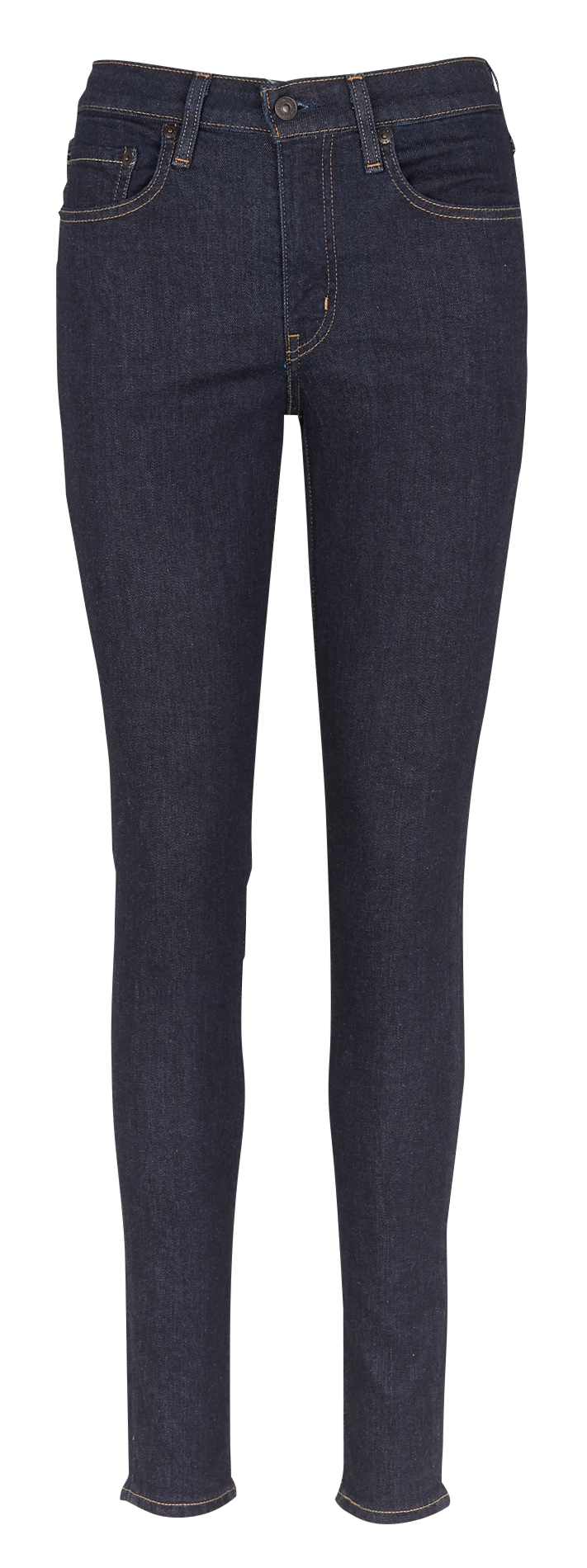 High-waisted skinny jeans LEVI'S Raw denim