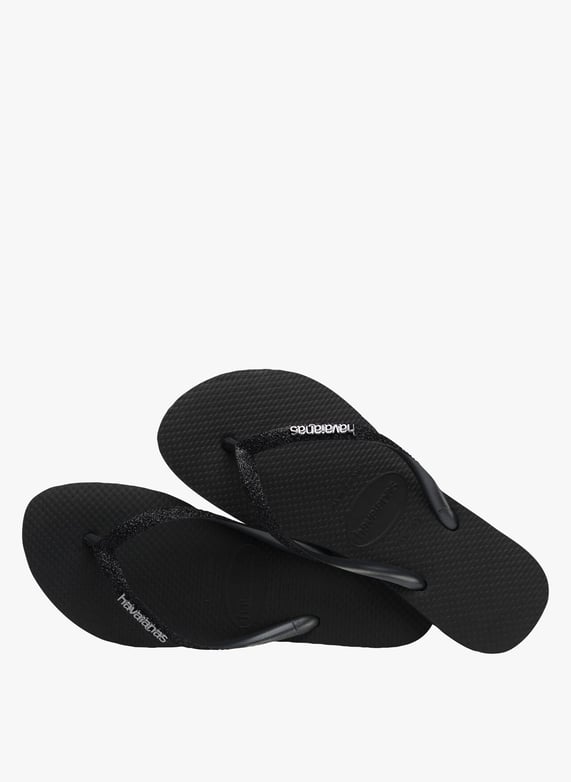 Slim Glitter Ii Flip flops Black black Havaianas Damen 4146975 1069 BLACK BLACK Place des Tendances Deutschland