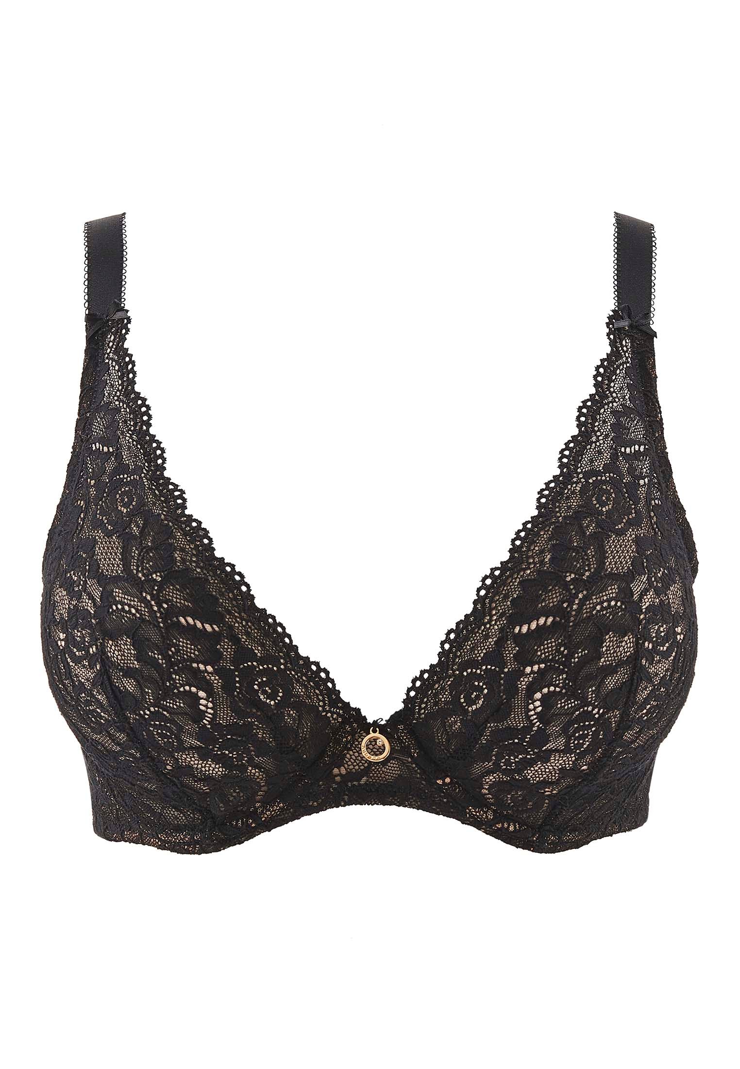 Comfort underwired triangle bra AUBADE Black