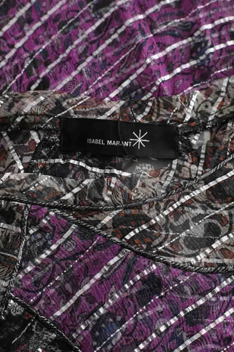 Silk blouse ISABEL MARANT - Seconde Main Purple