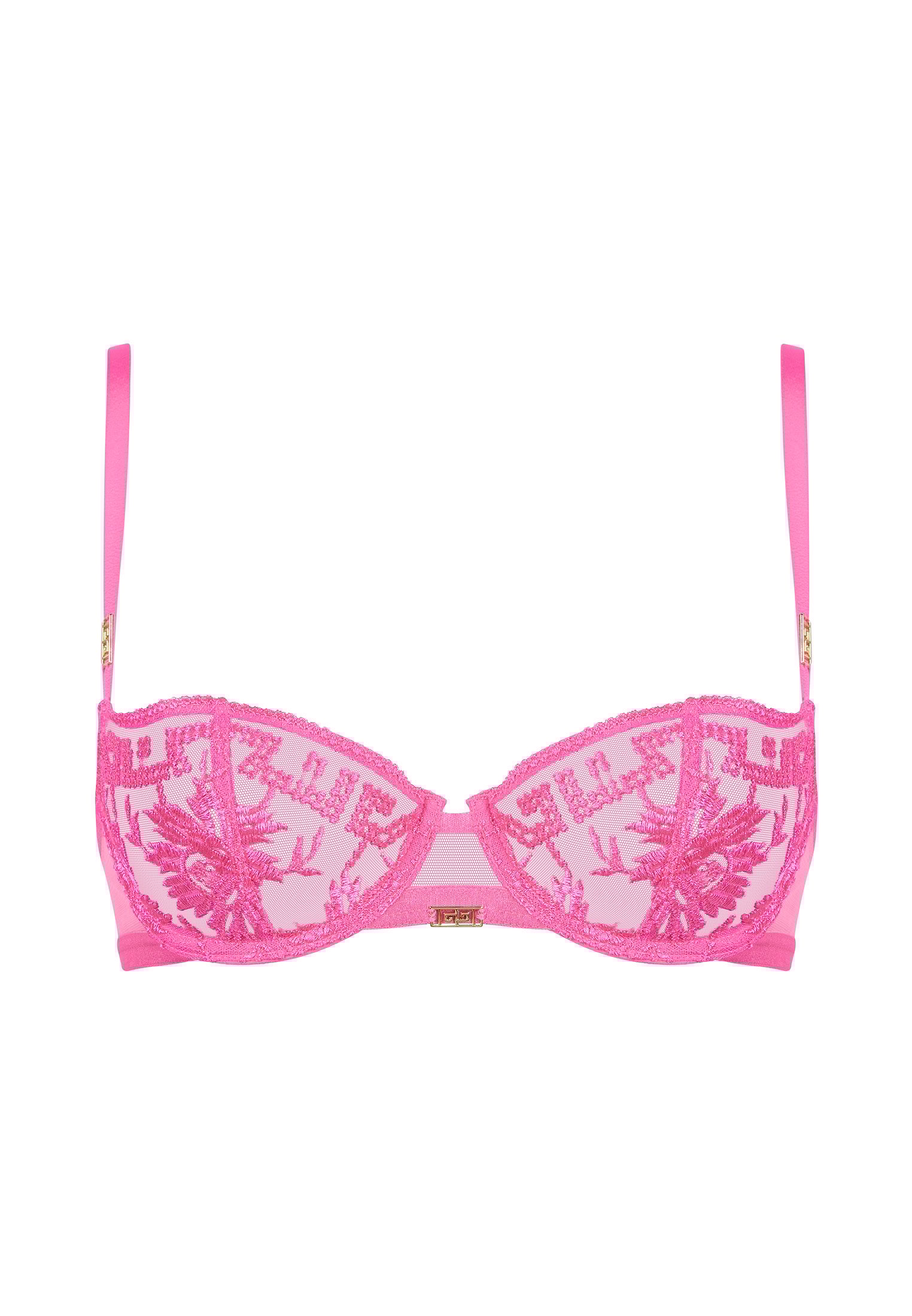 Underwired demi-cup bra AUBADE Pink