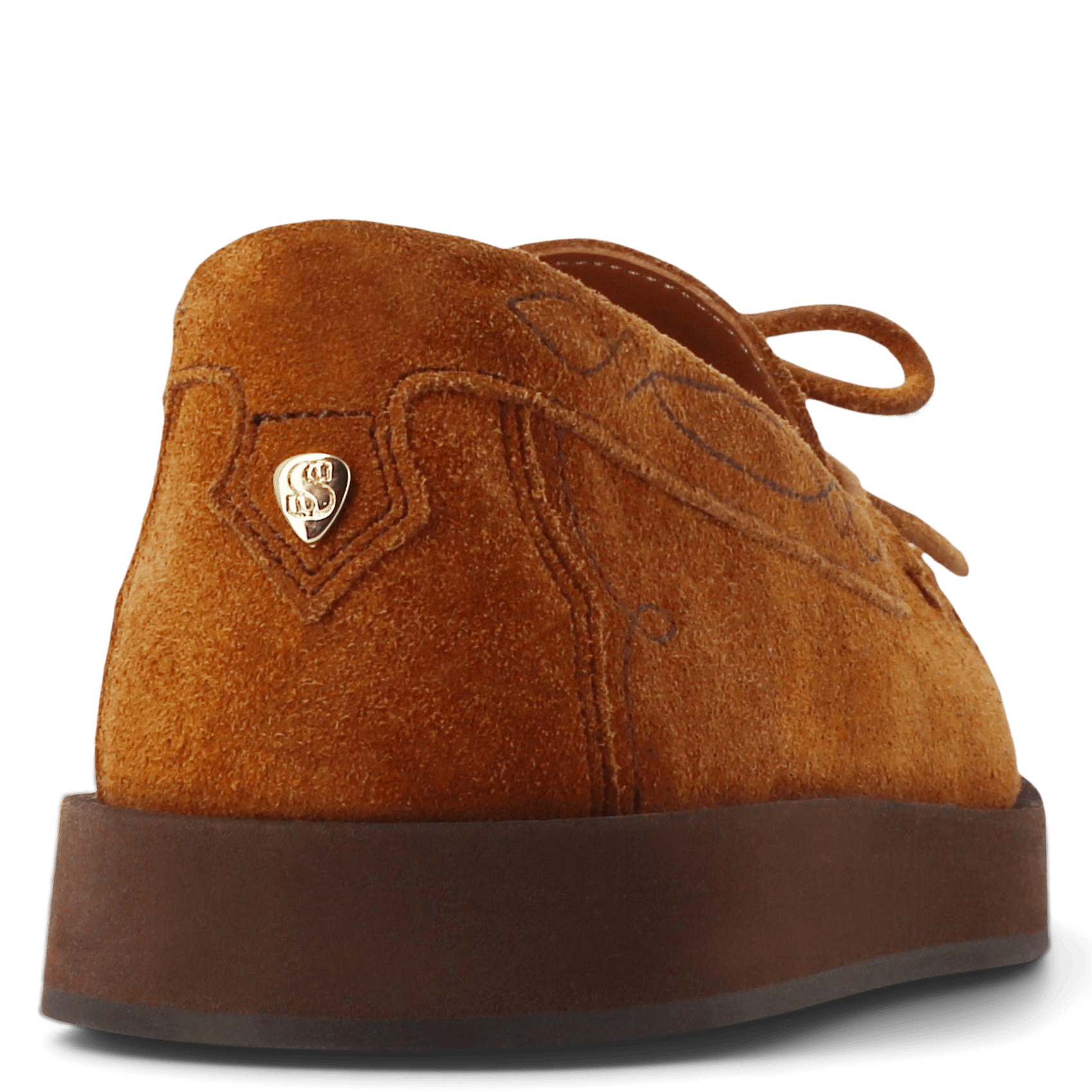 Mocassins en cuir Beige