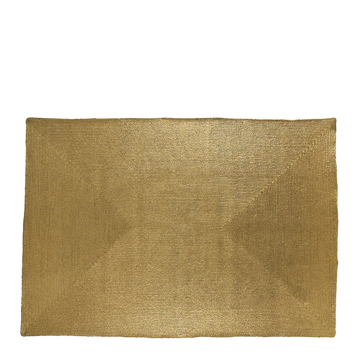 Jute rug BLANC D'IVOIRE Golden