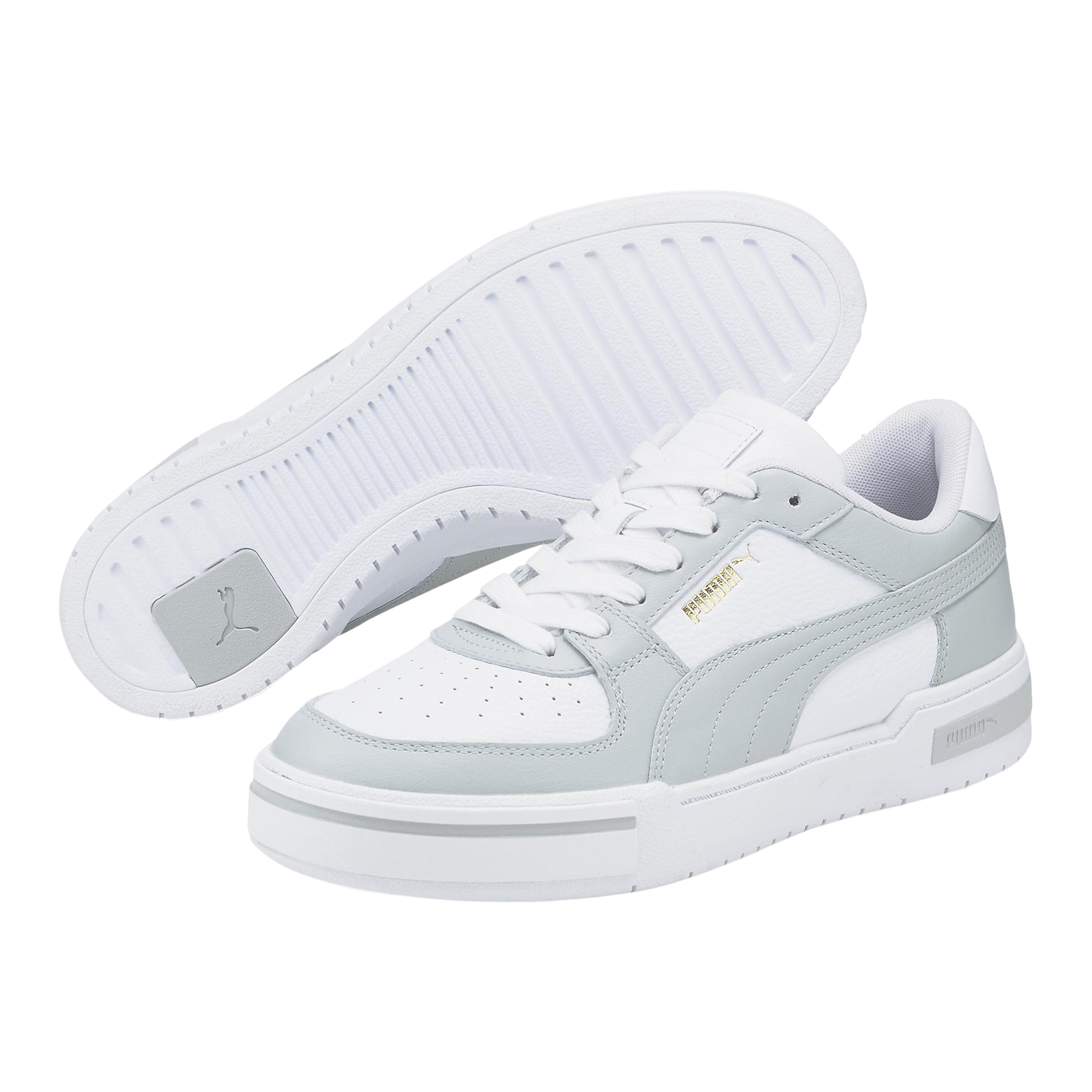 Leather basketball shoe classic PUMA White