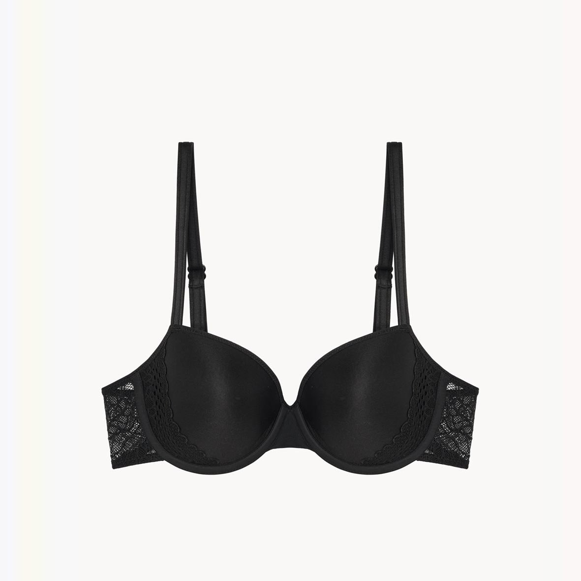 Underwired bra with memory foam cups PASSIONATA Black