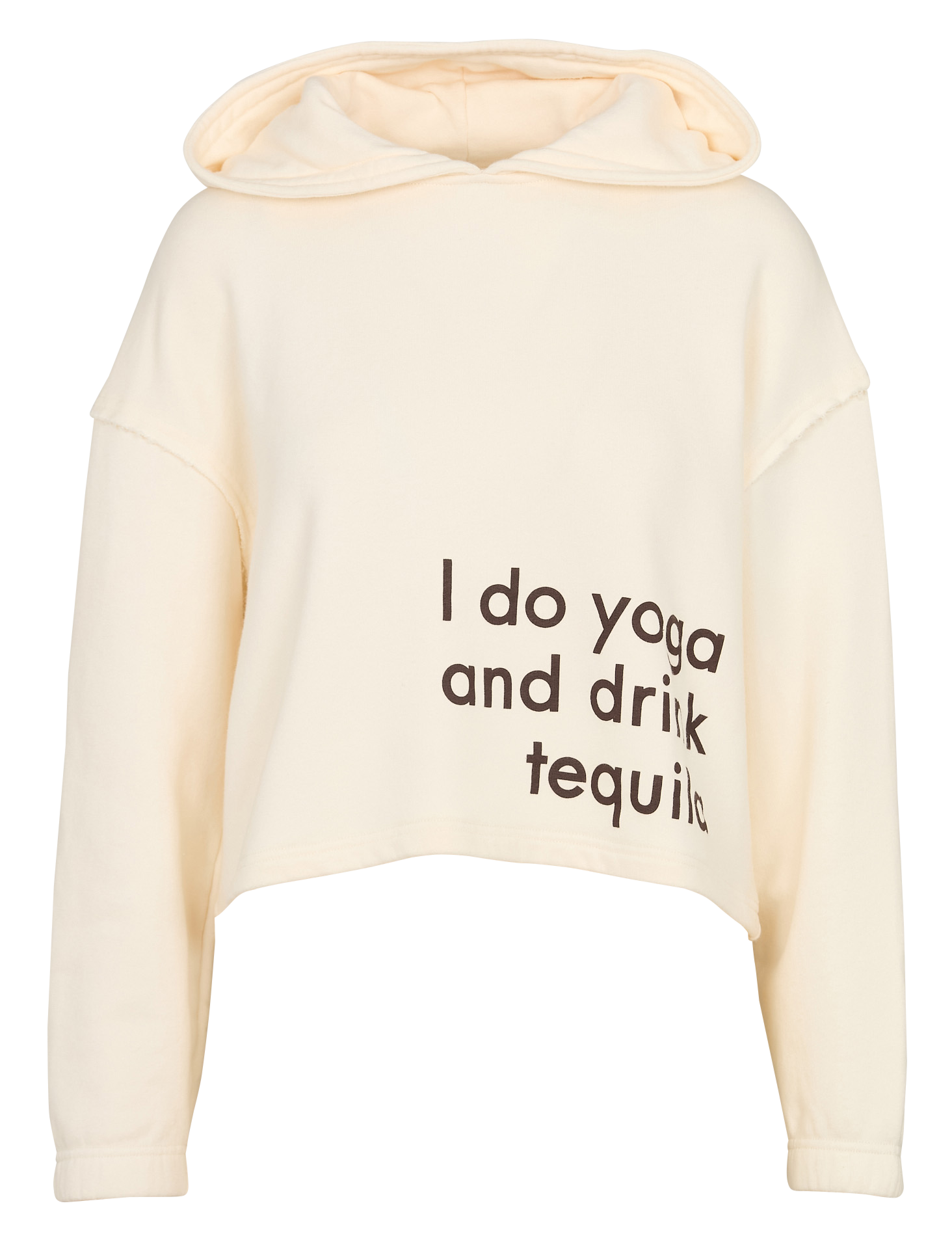 Sweat droit en coton mélangé BA&SH Beige