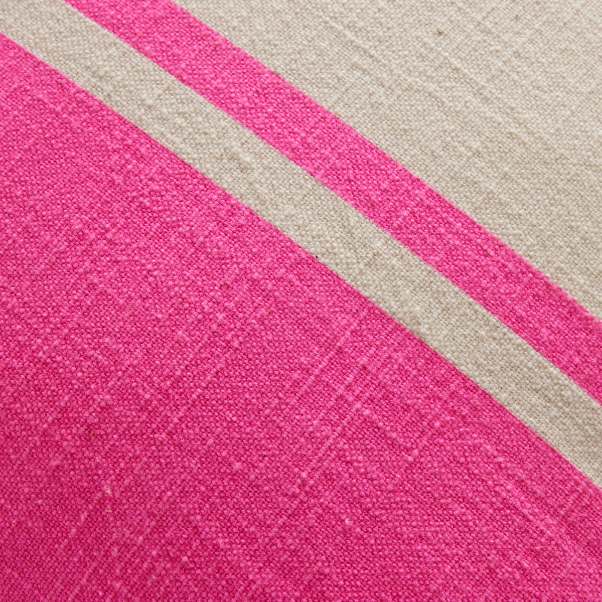 Set of 2 cotton removable cushion covers TODAY LINGE DE MAISON Pink