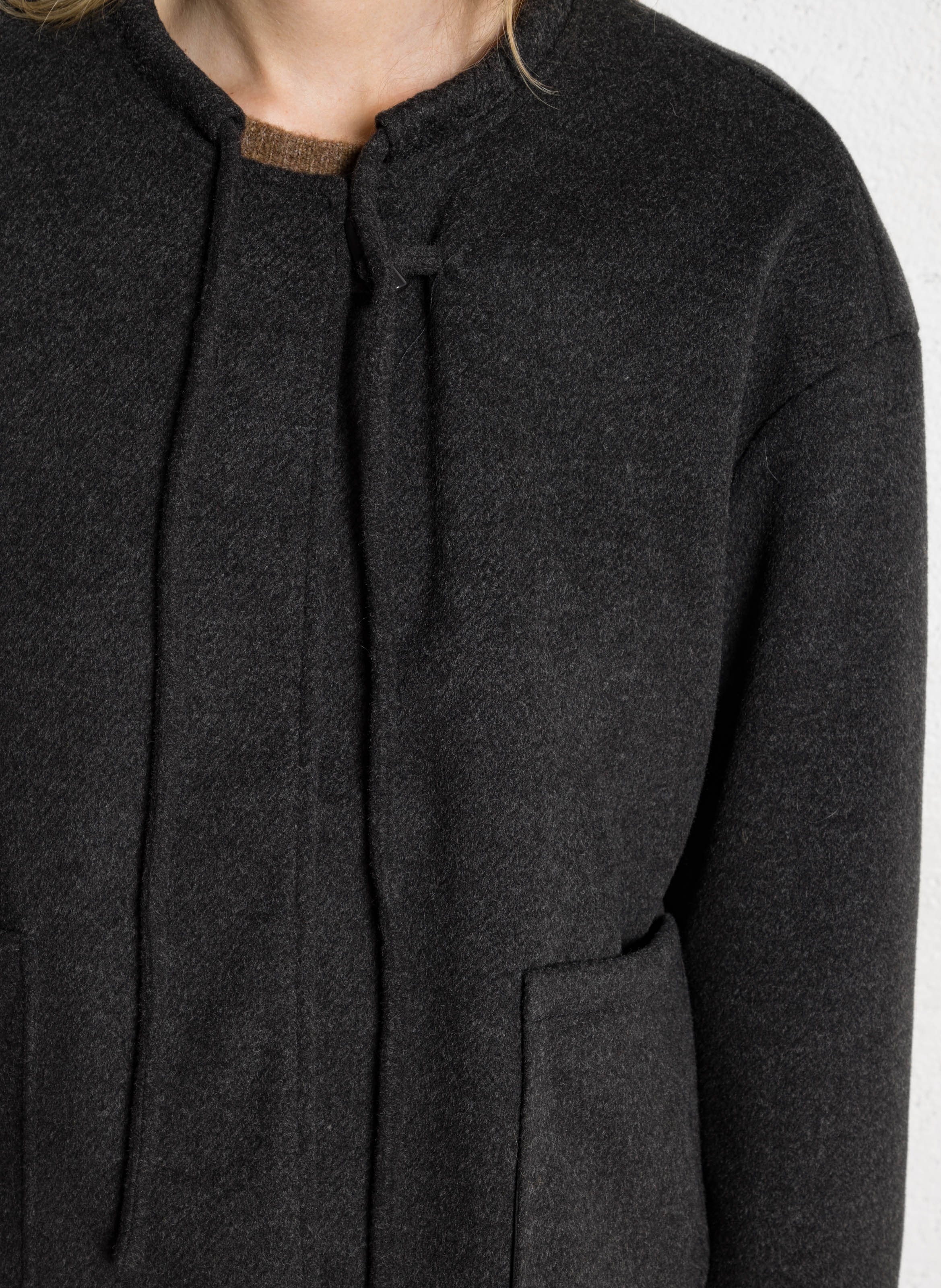 Veste oversize col rond JC SOPHIE Noir