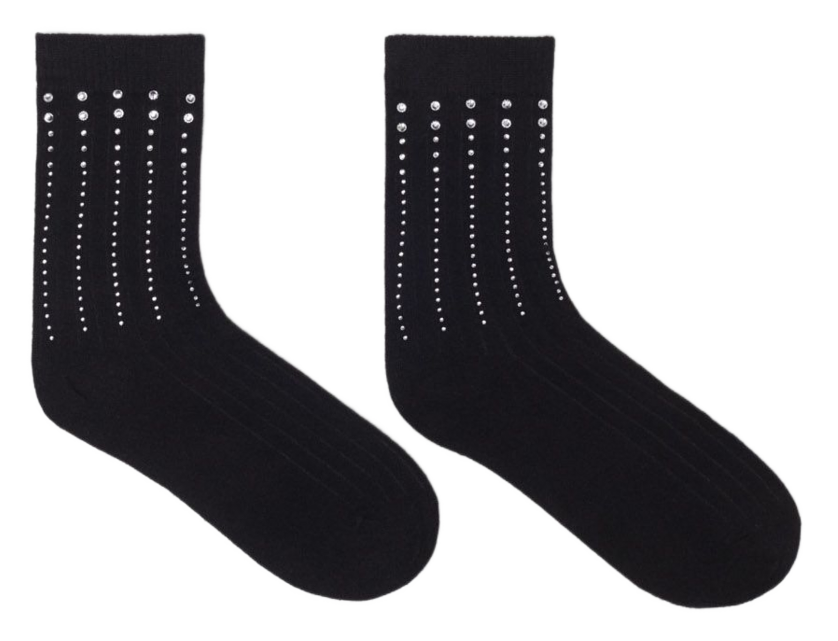 Chaussettes en laine mélangée MAJE Noir