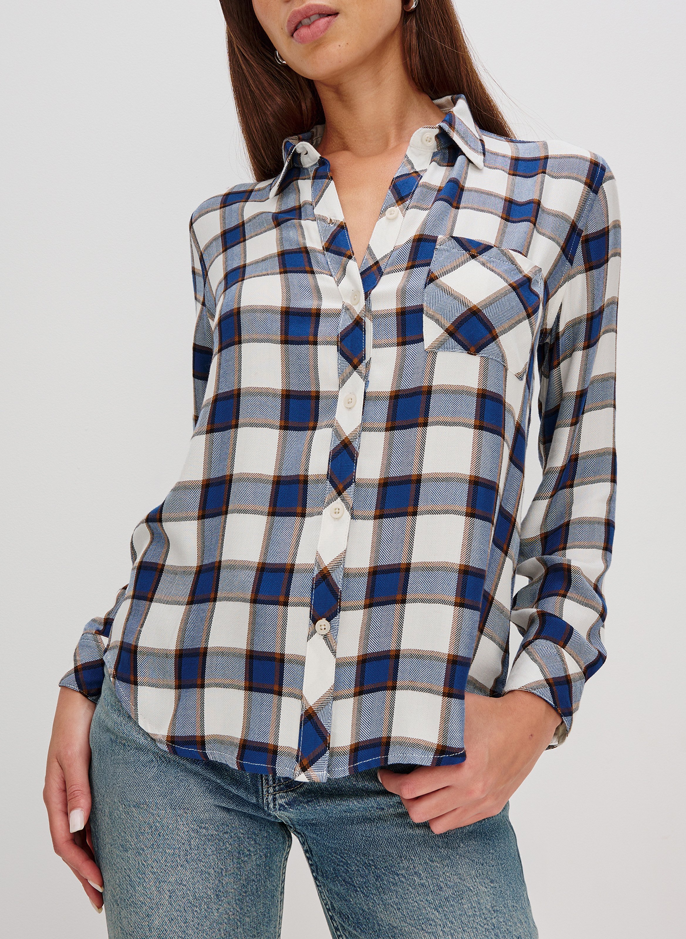 Straight checked shirt RAILS