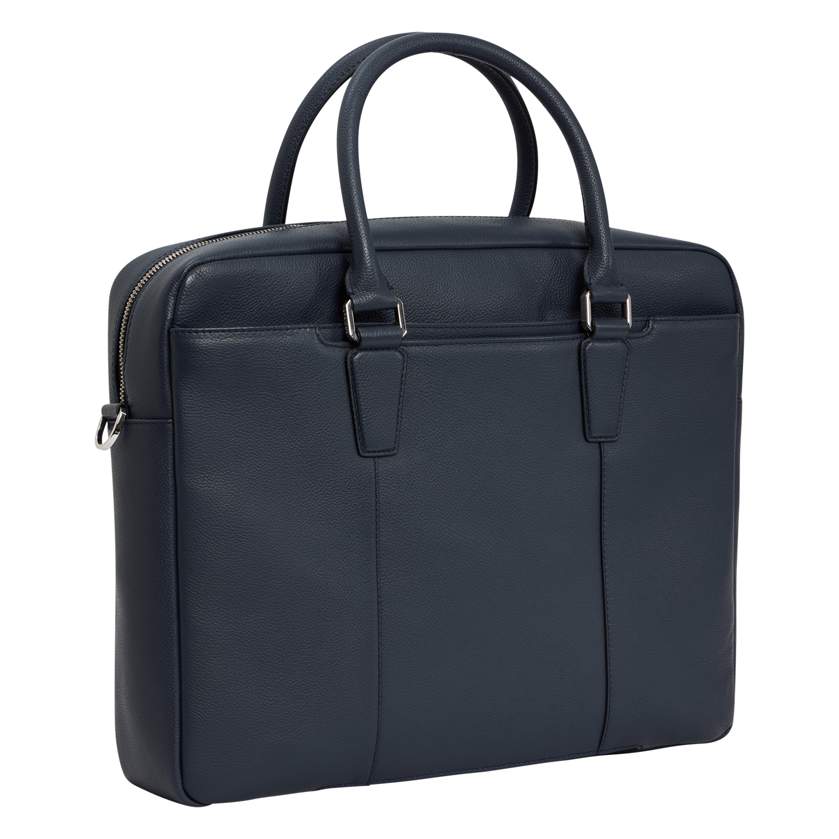 Leren aktetas LE TANNEUR Blauw