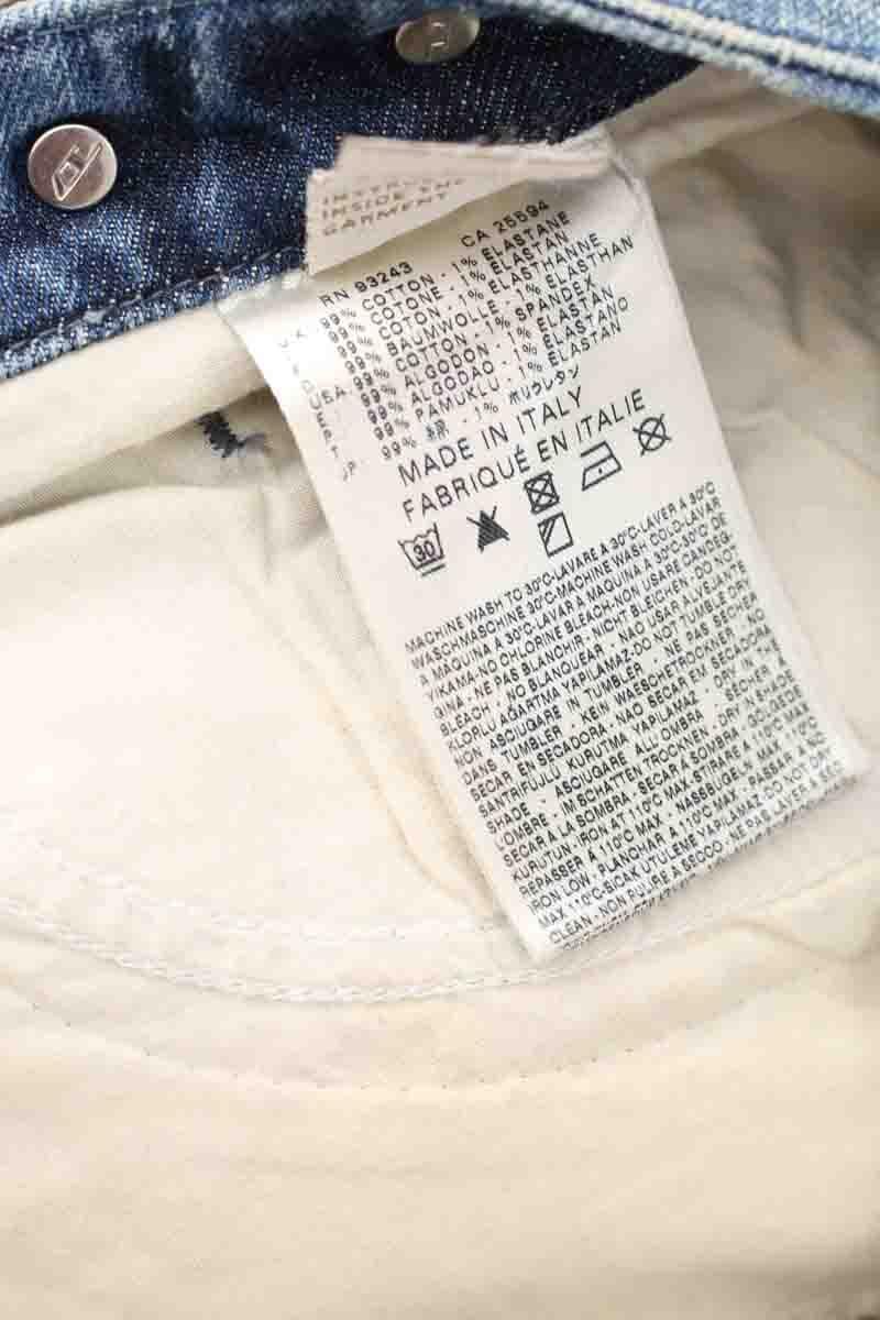 Cotton skinny jeans Blue