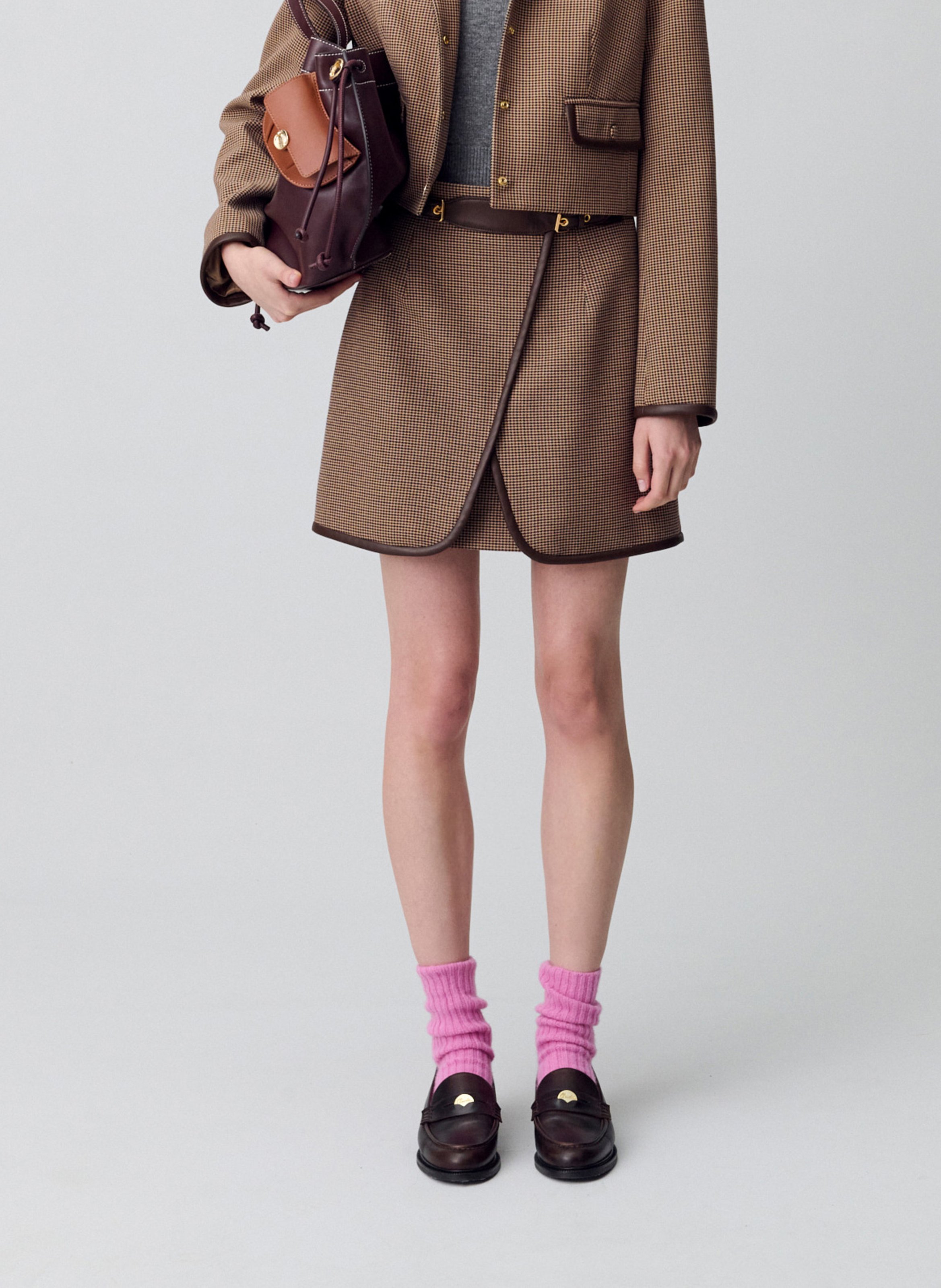 Jupe courte CLAUDIE PIERLOT Multicolore