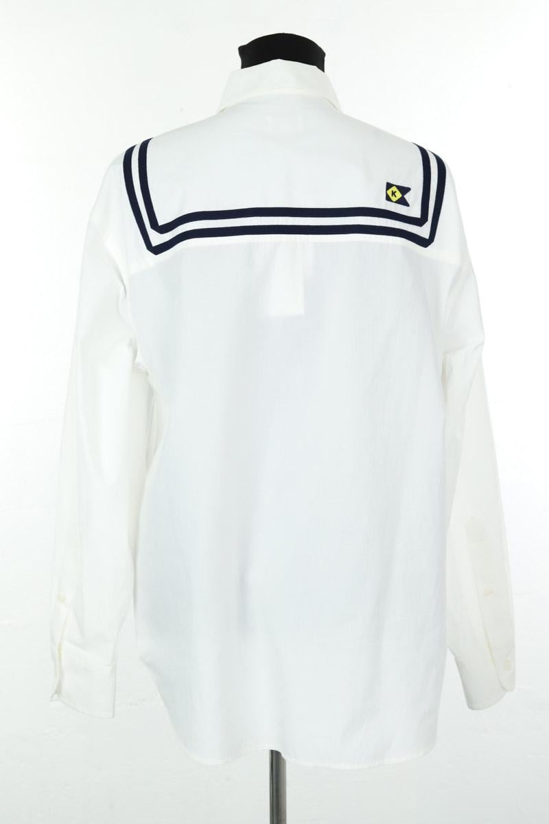 White cotton shirt KENZO - SECONDE MAIN White