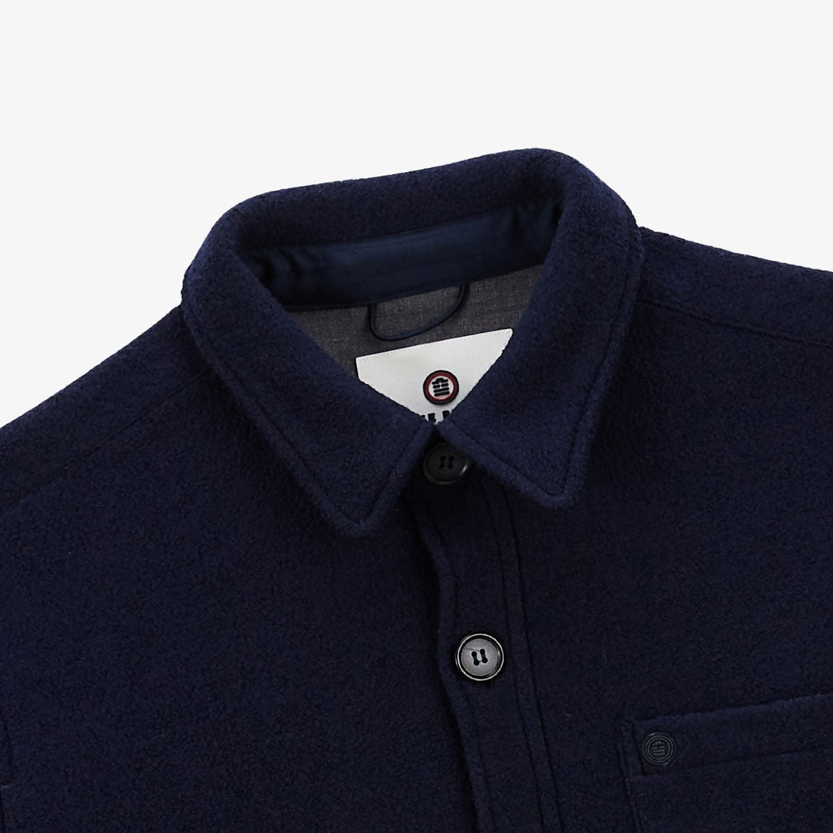 Voile and crochet dress SERGE BLANCO Blue