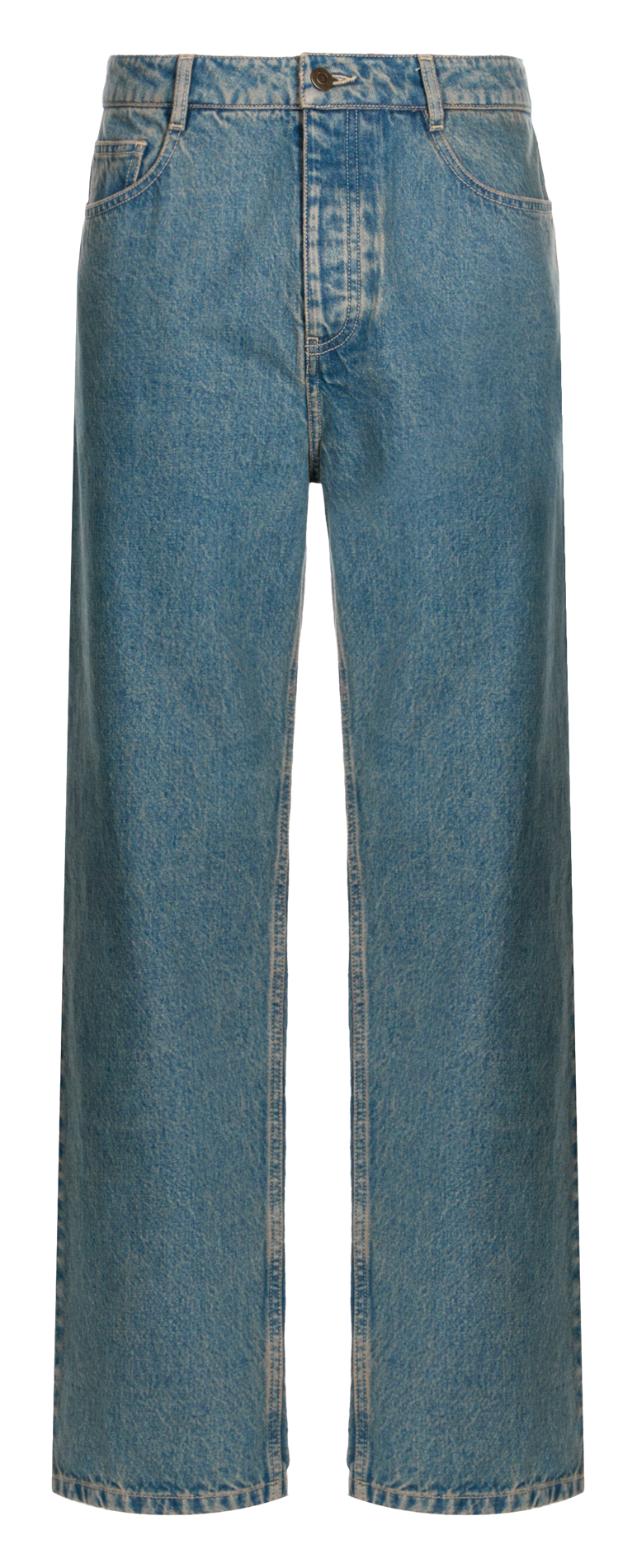 Dillon overdyed straight jeans SAISON 1865 Blue