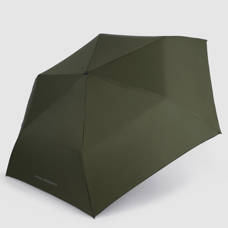 Automatic open/close windproof umbrella PIQUADRO Green