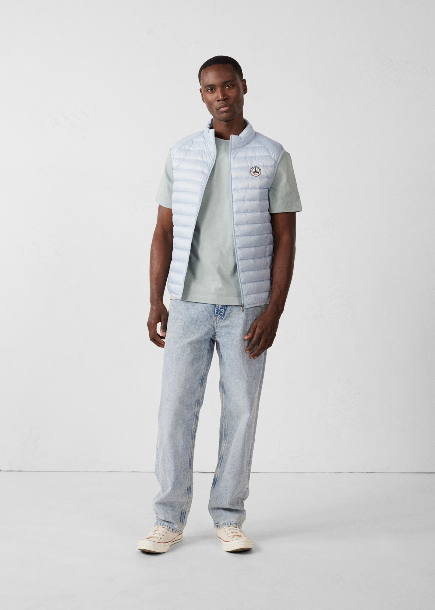 Sleeveless puffer jacket Tom JOTT Blue