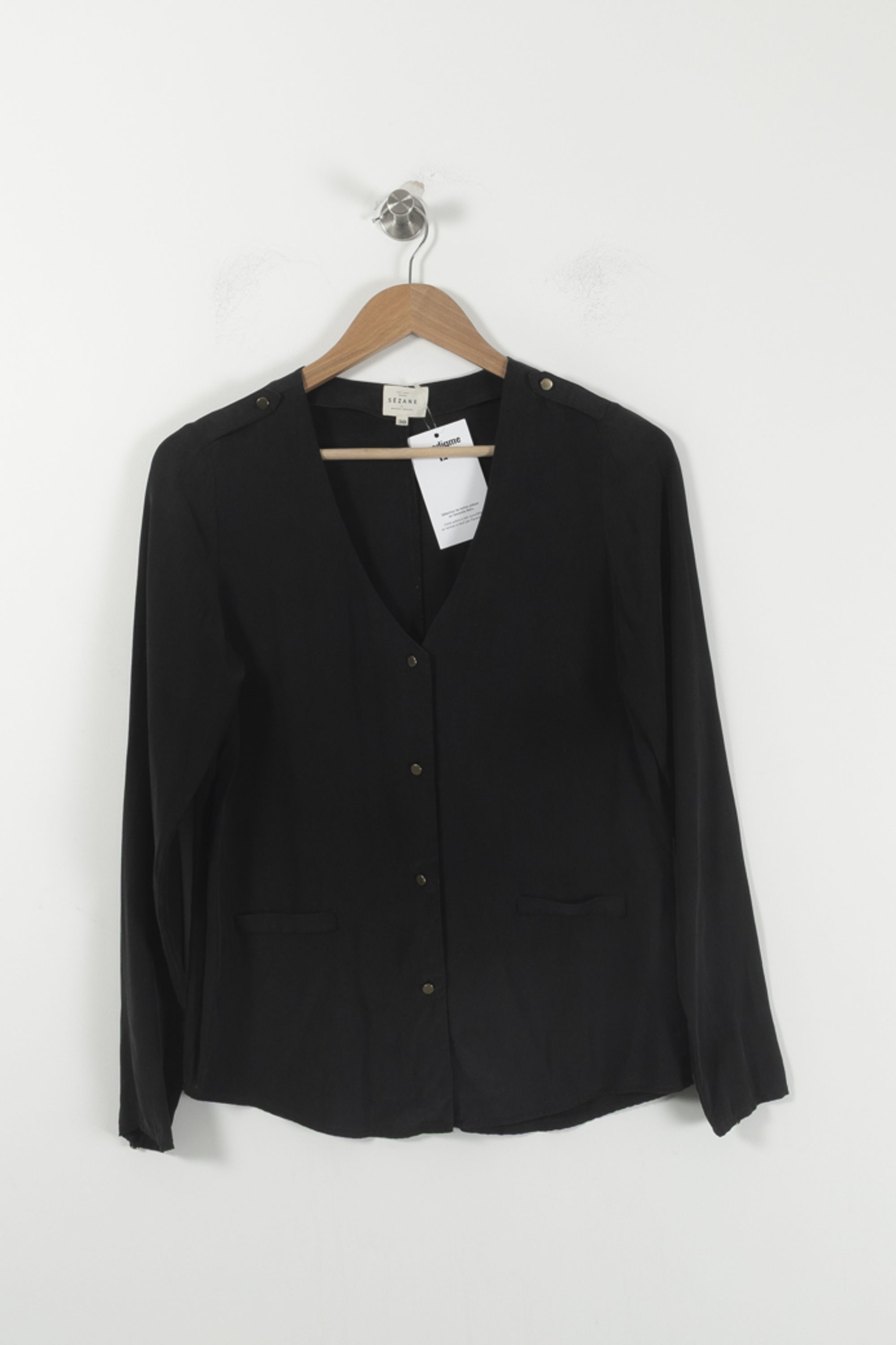 Blouse SEZANE - Seconde main Noir
