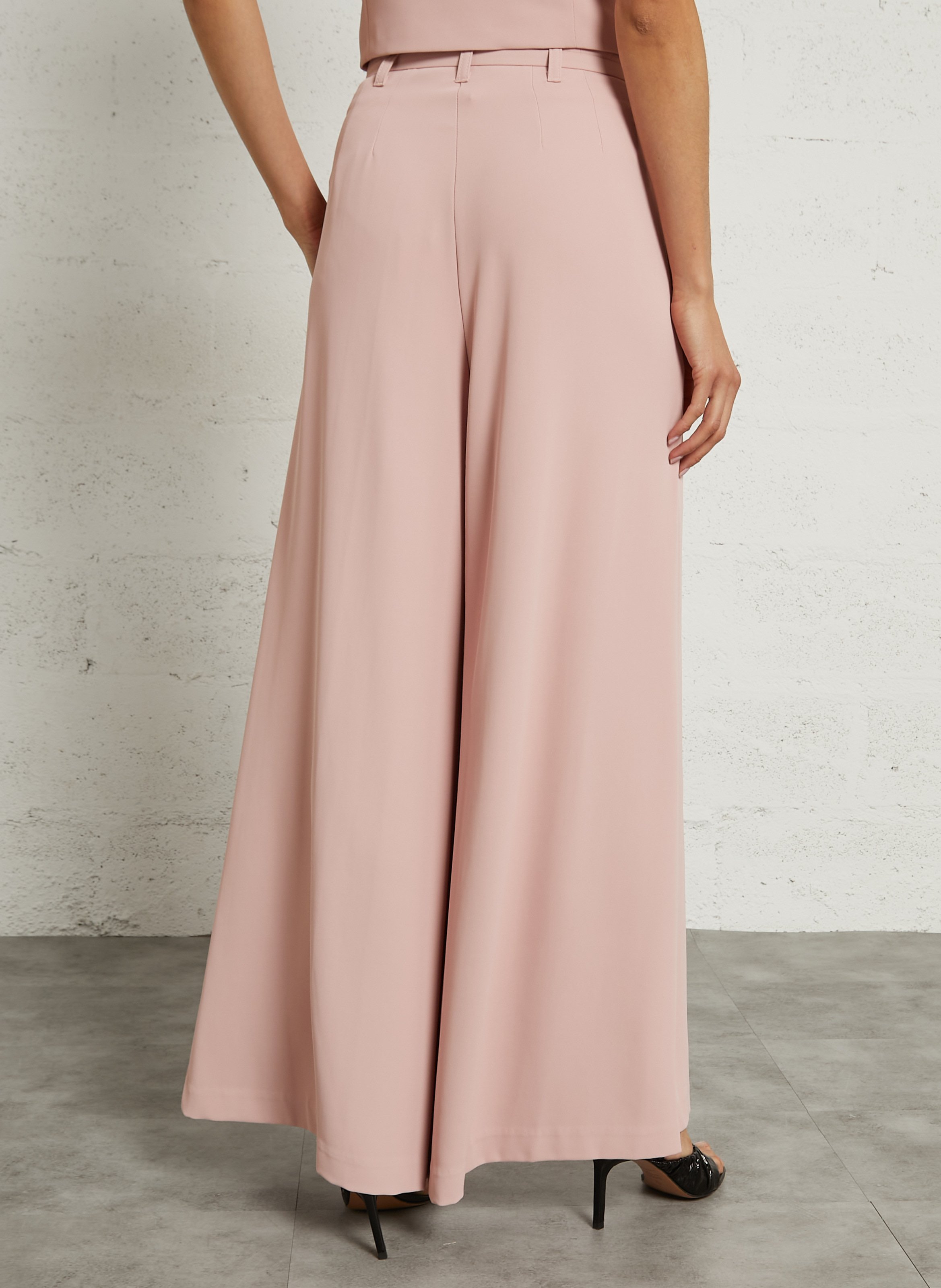 Wijde broek IMPERIAL Roze