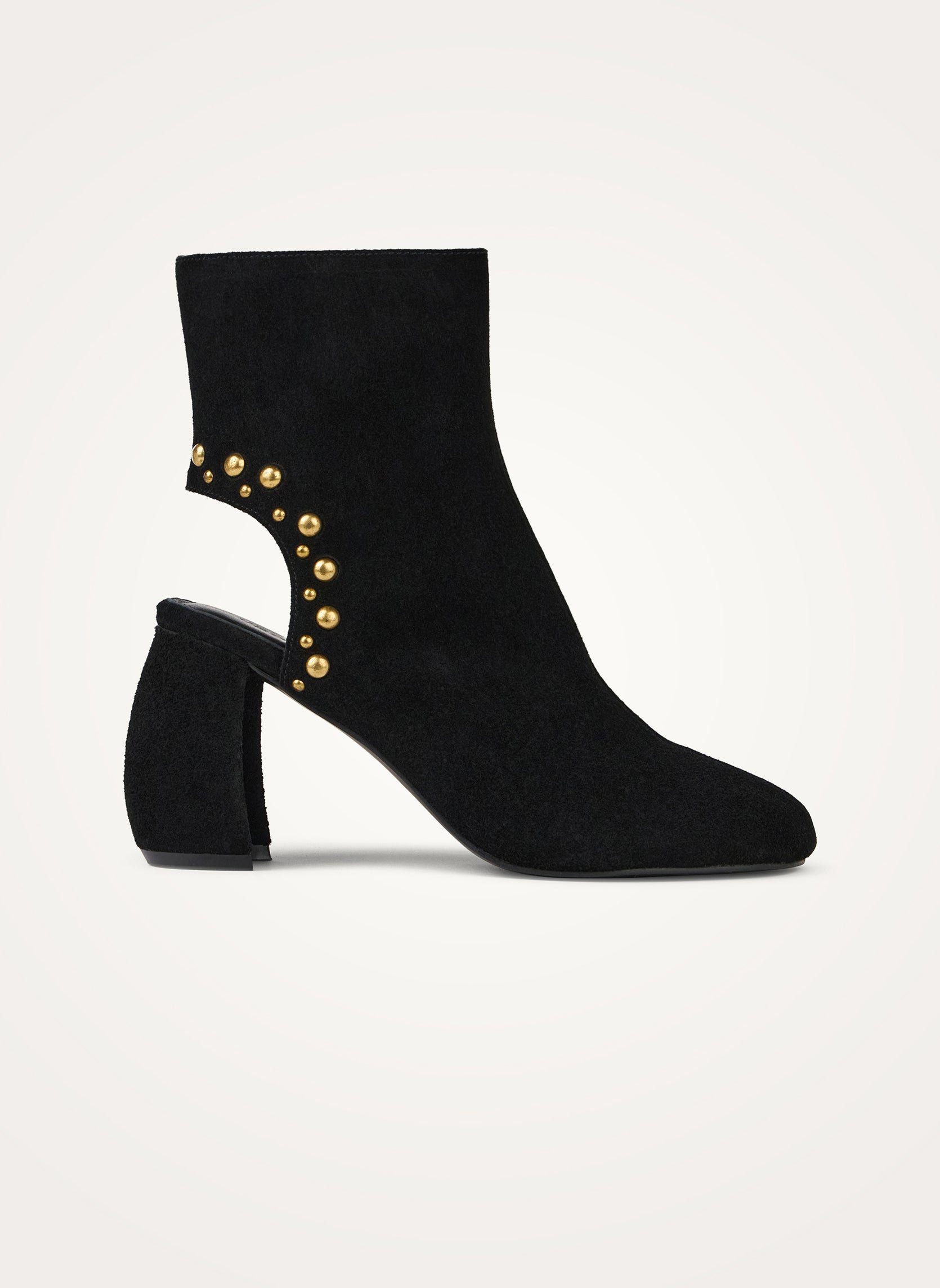Half-moon heel ankle boots VANESSA WU