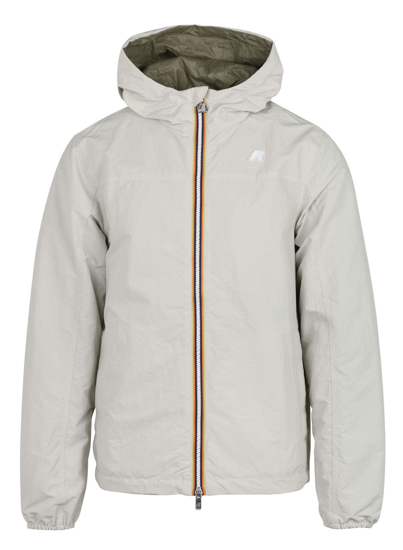 Veste à capuche K-WAY Beige