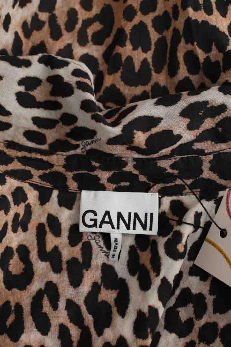 Chemise GANNI - Seconde Main Marron