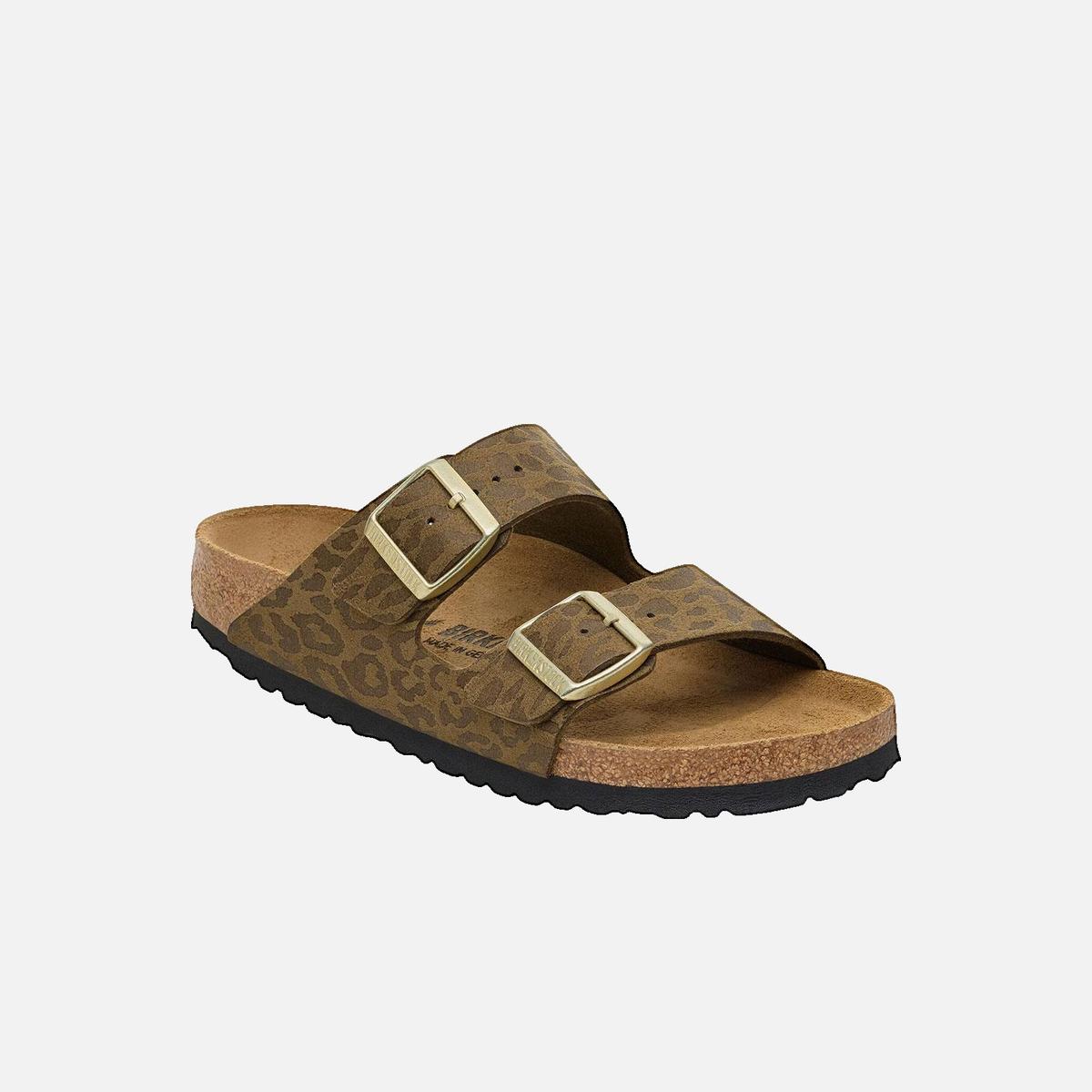 Sandales plates BIRKENSTOCK Kaki