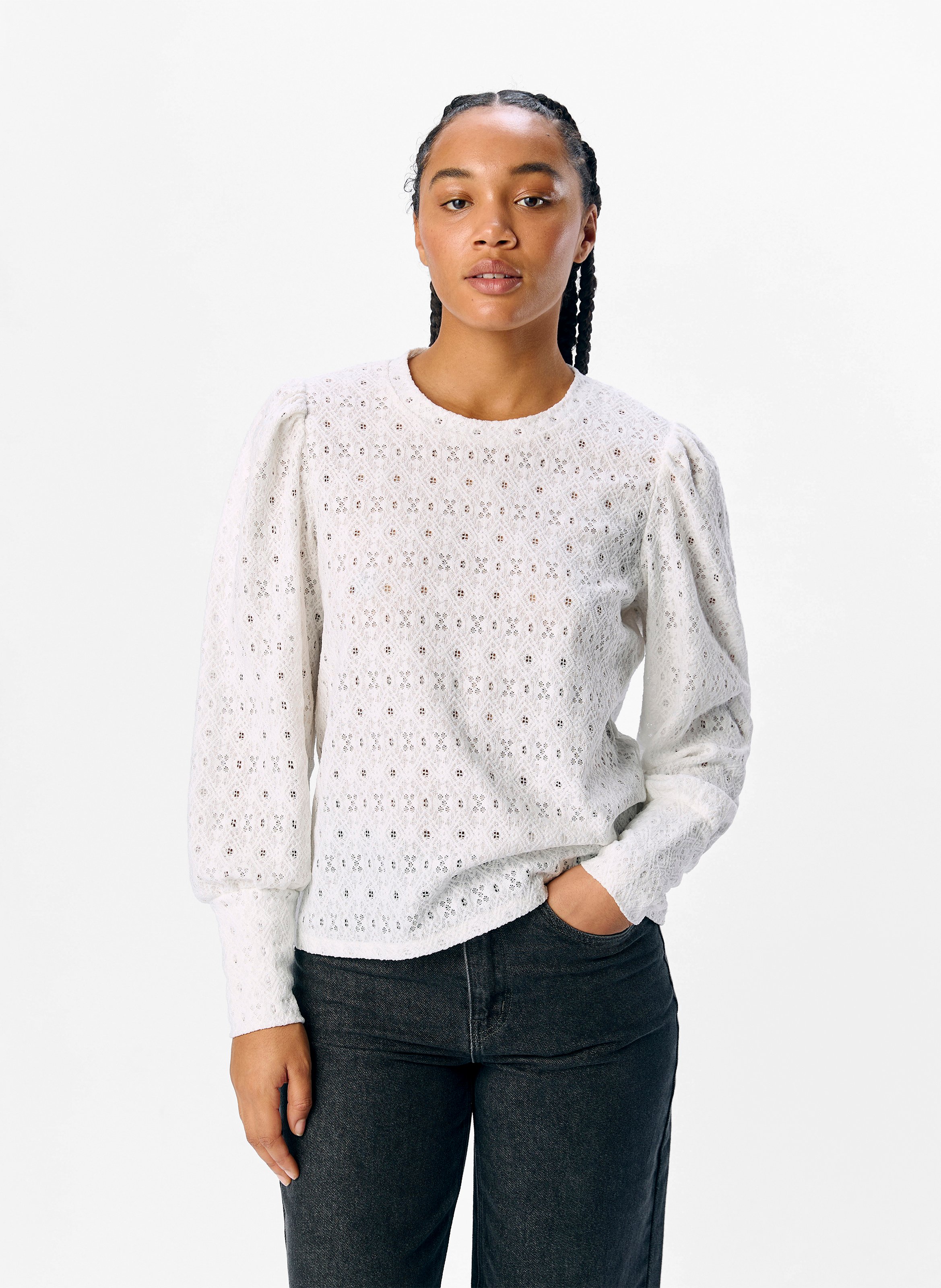 Top oversize col rond OBJECT