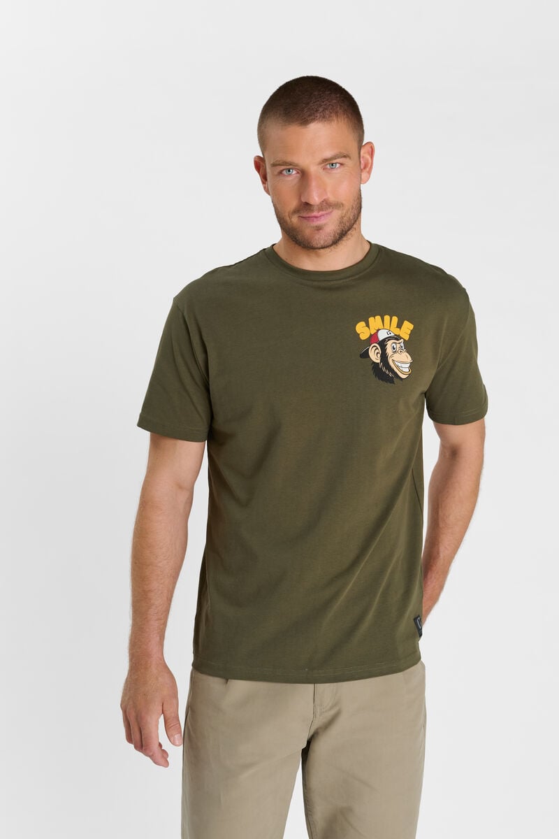 T-shirt LE TEMPS DES CERISES Khaki