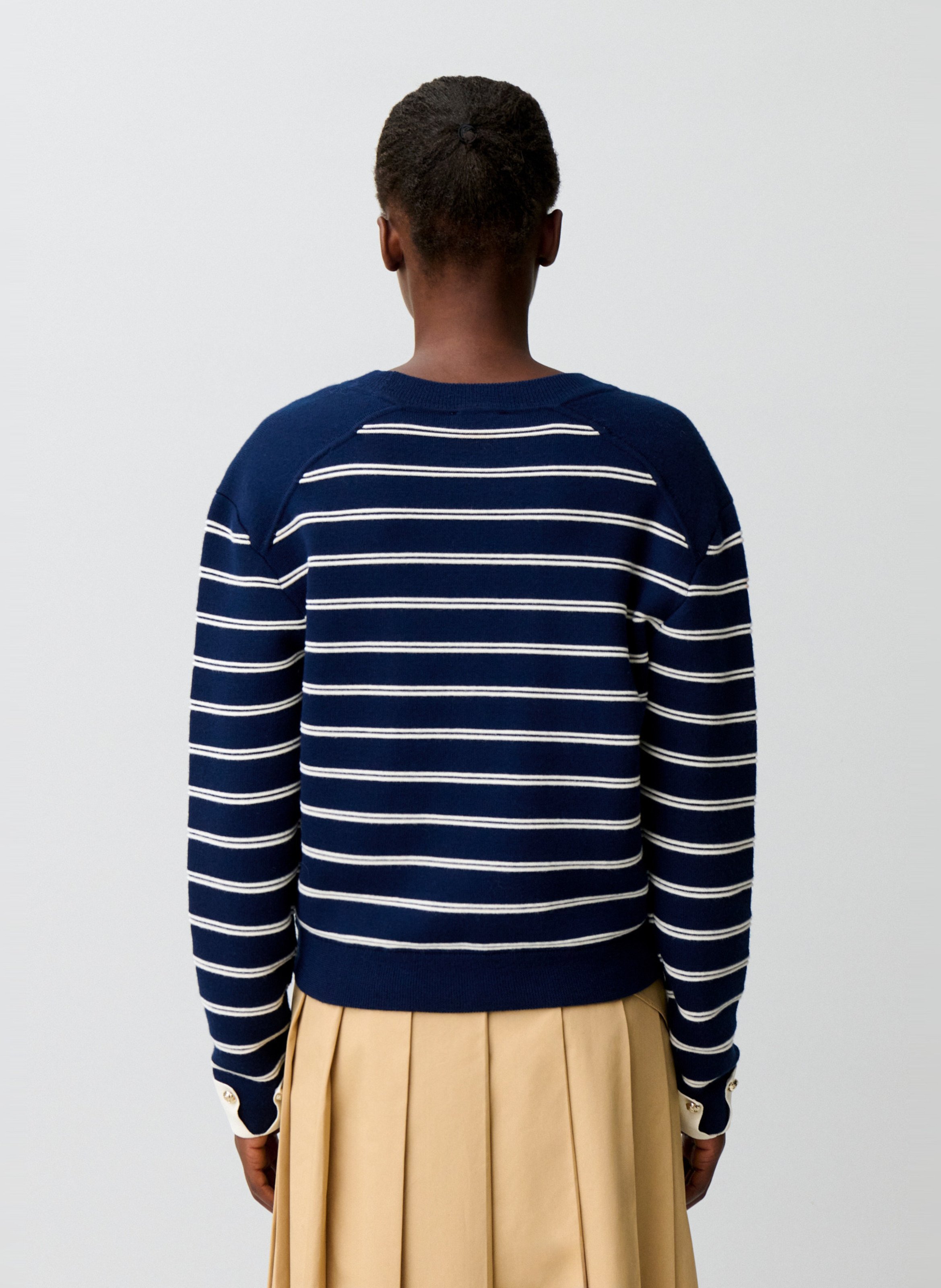 Pull droit en laine mélangée CLAUDIE PIERLOT Multicolore
