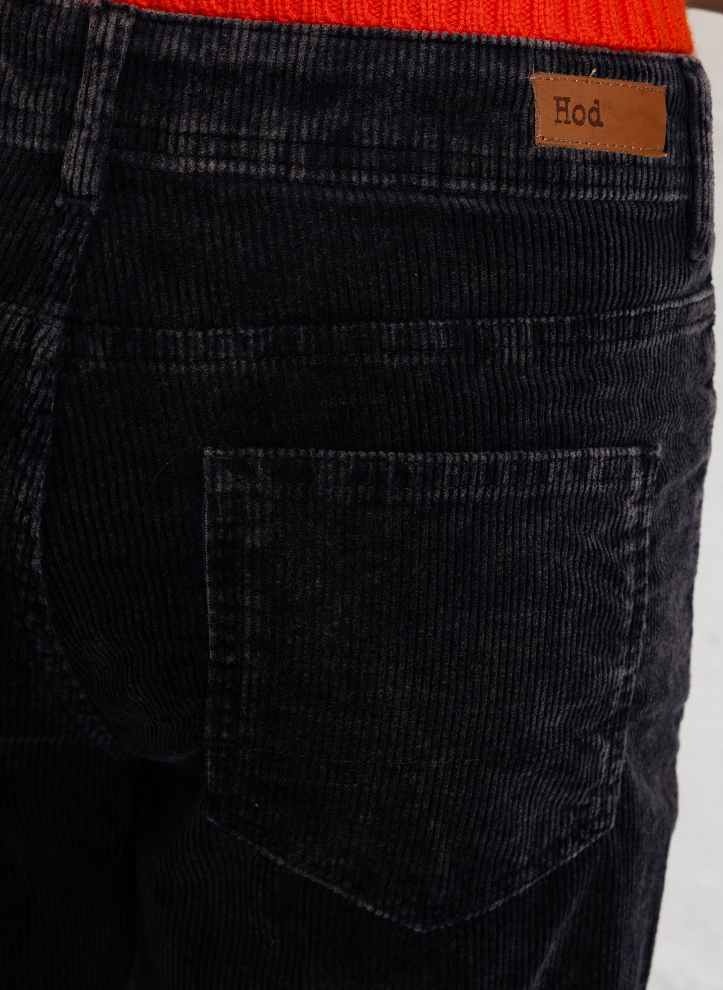 Slim-Fit-Hose aus Baumwoll-Mix HOD PARIS Schwarz