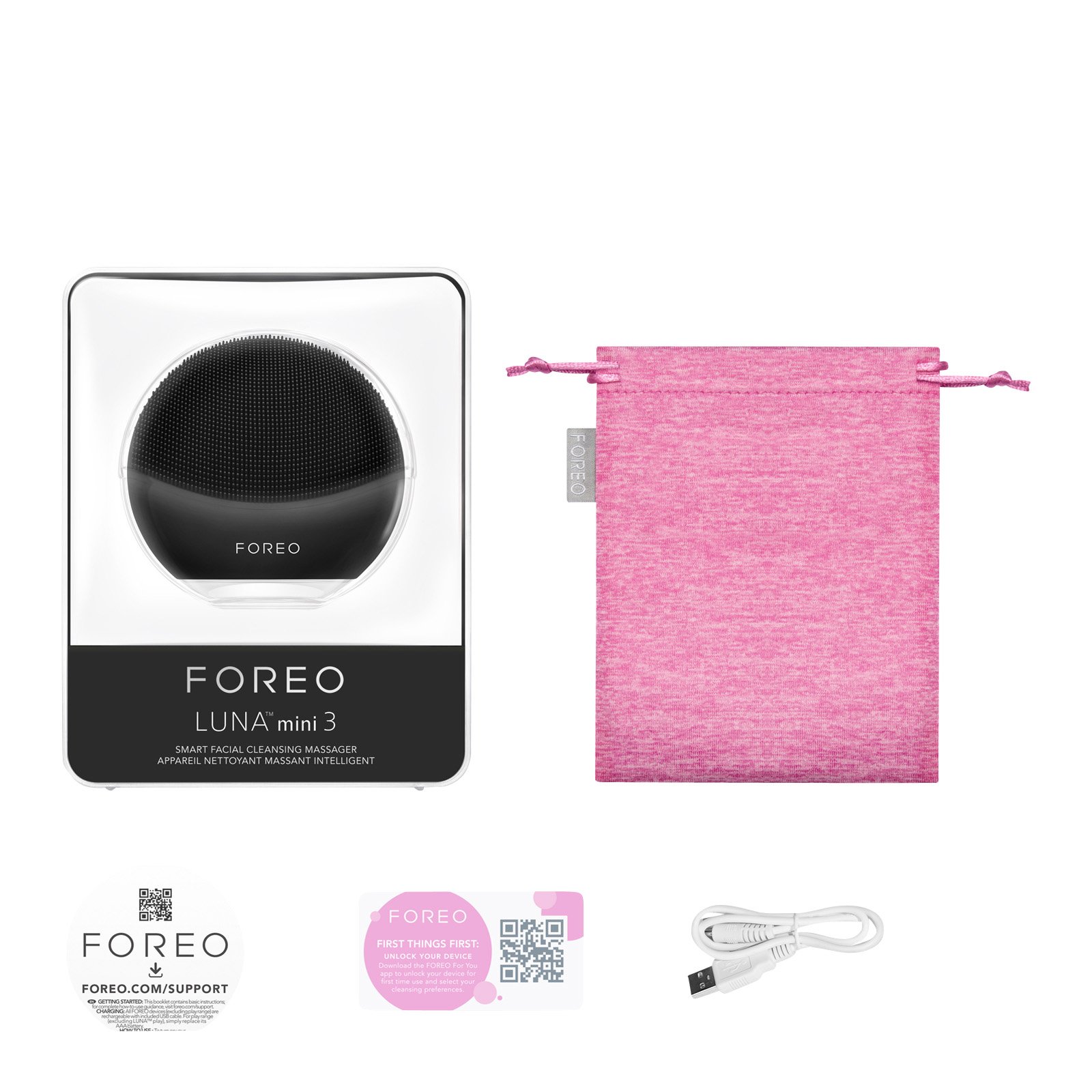 LUNA (TM) Mini 3 FOREO Midnight