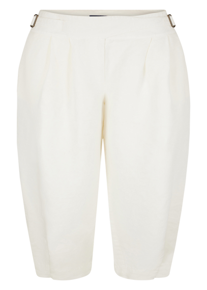 Washed Slub Linen Pants Blanc Soeur - Women | Place des Tendances