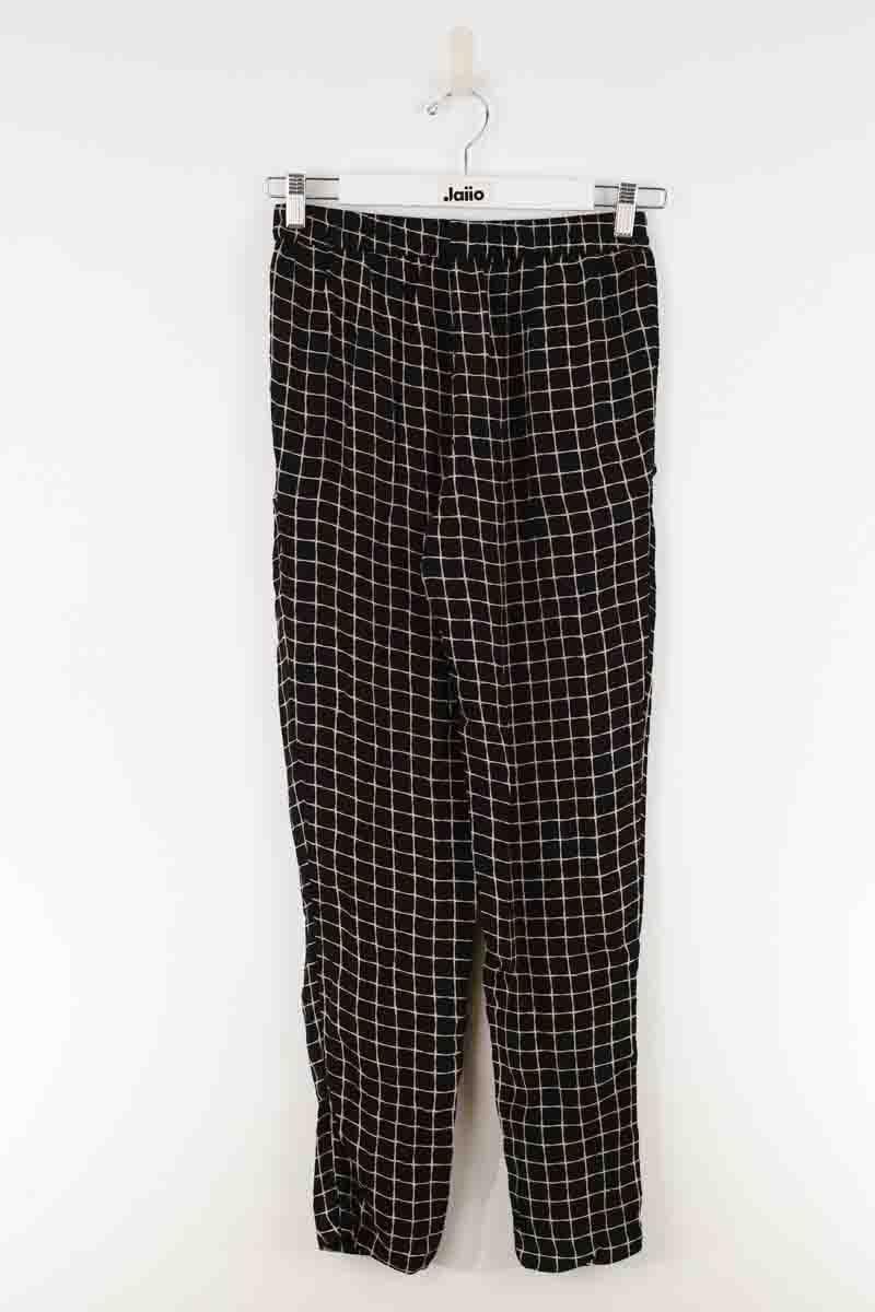 Black straight-leg  pants LAURENCE BRAS - Seconde Main Black