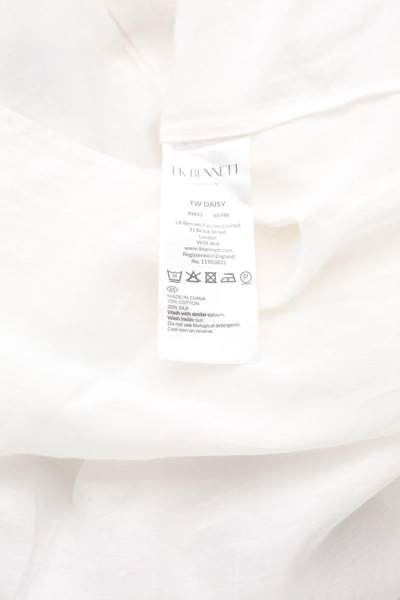 Cotton blouse LK BENNETT - Seconde Main White