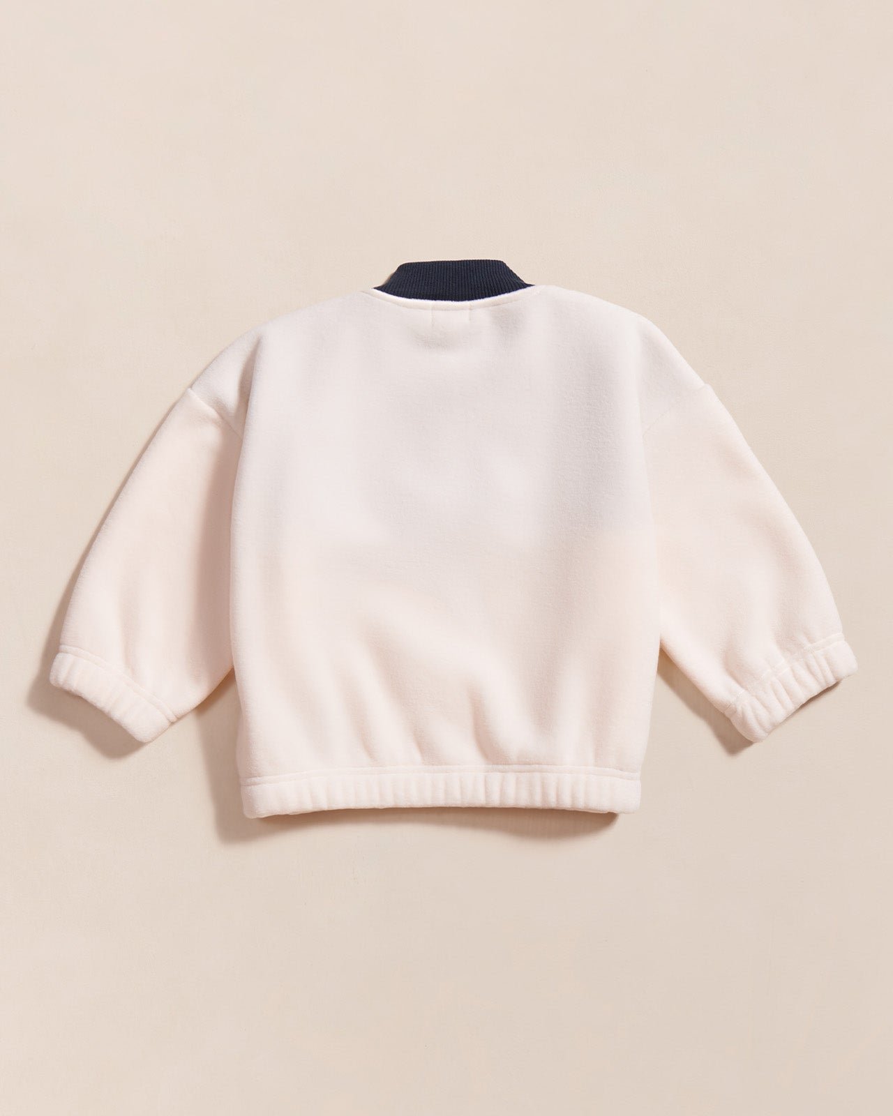 The Sonny sweatshirt in recycled fleece EMOI EMOI White