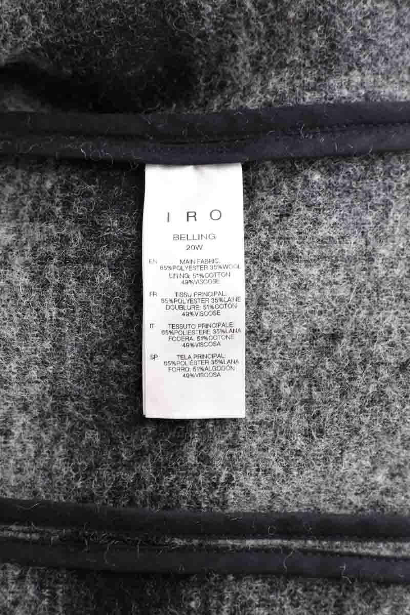 Grey coat IRO - Seconde Main Grey
