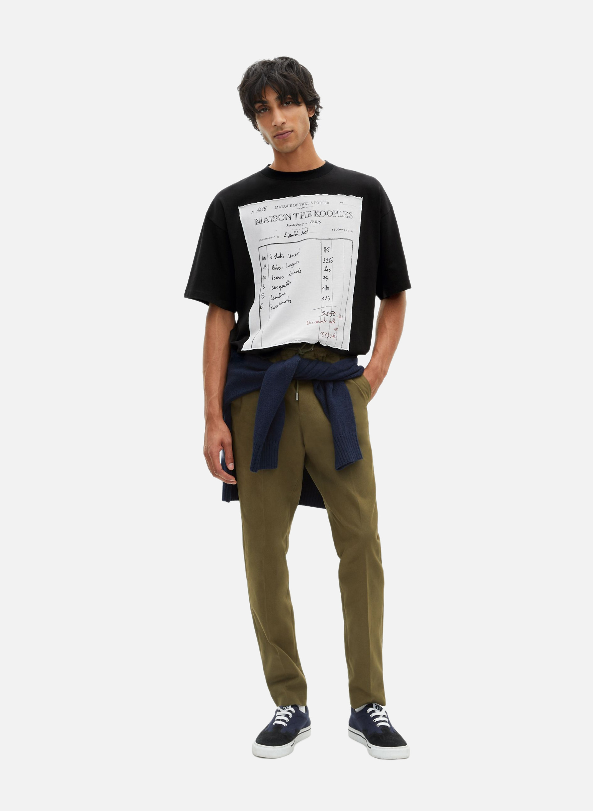 Oversized T-shirt THE KOOPLES Black